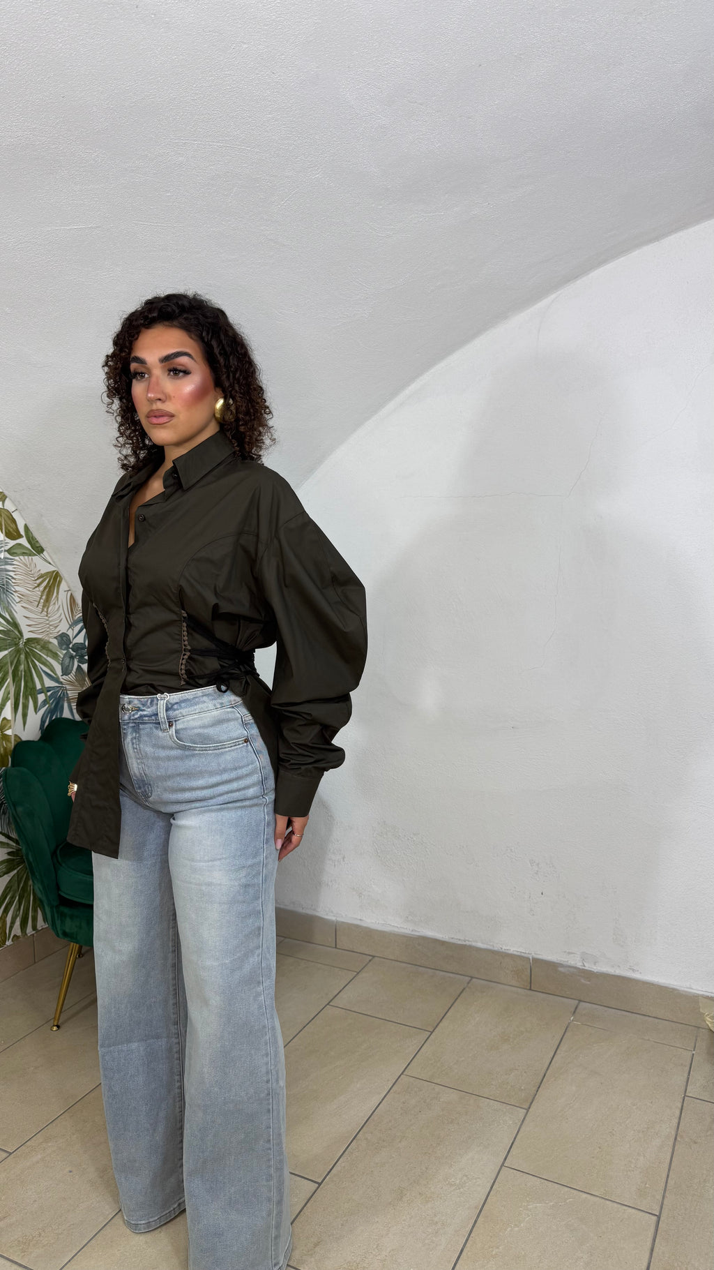 Camicia JustWest con Laccetti