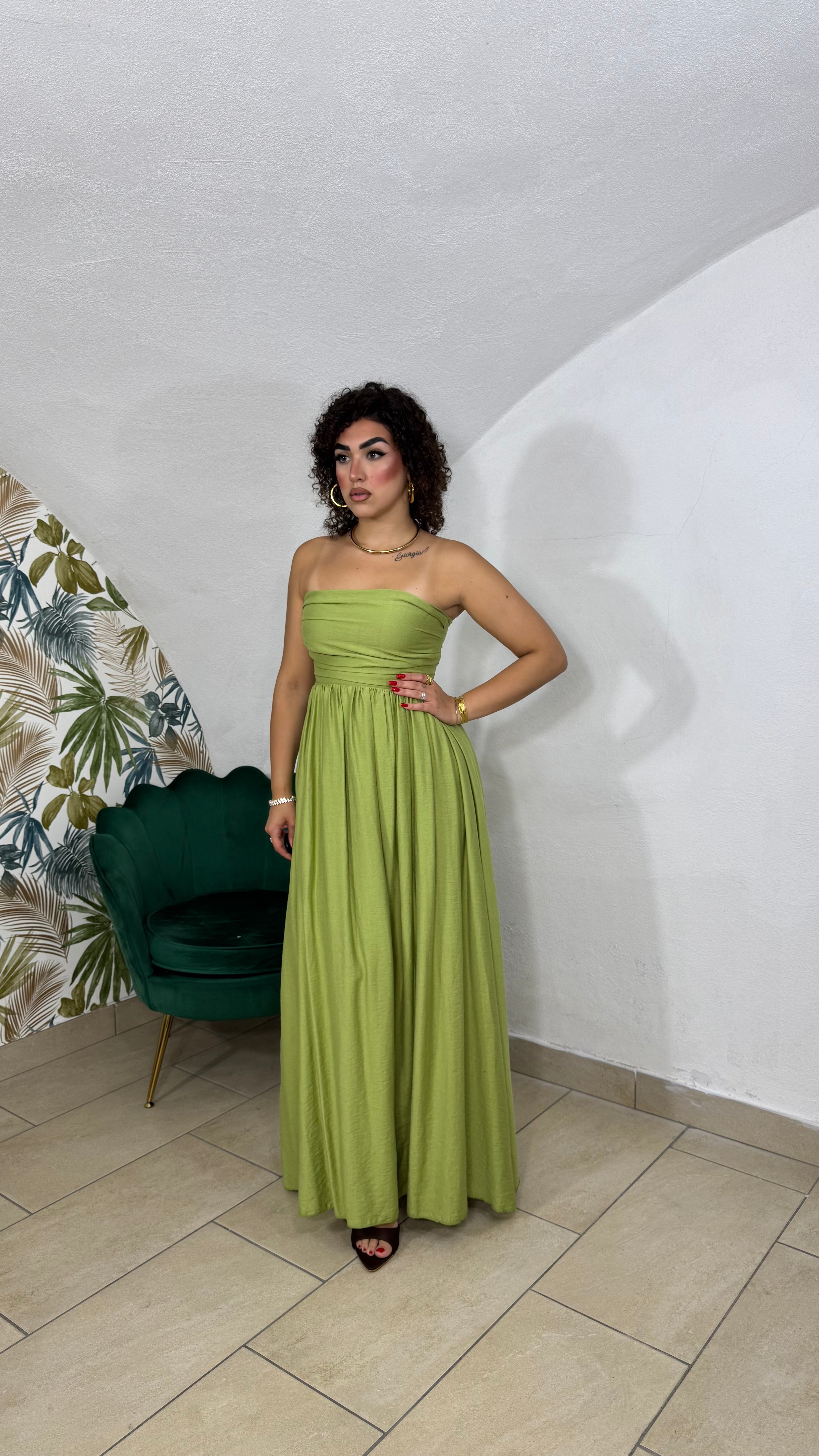 Dress Sara in Lino