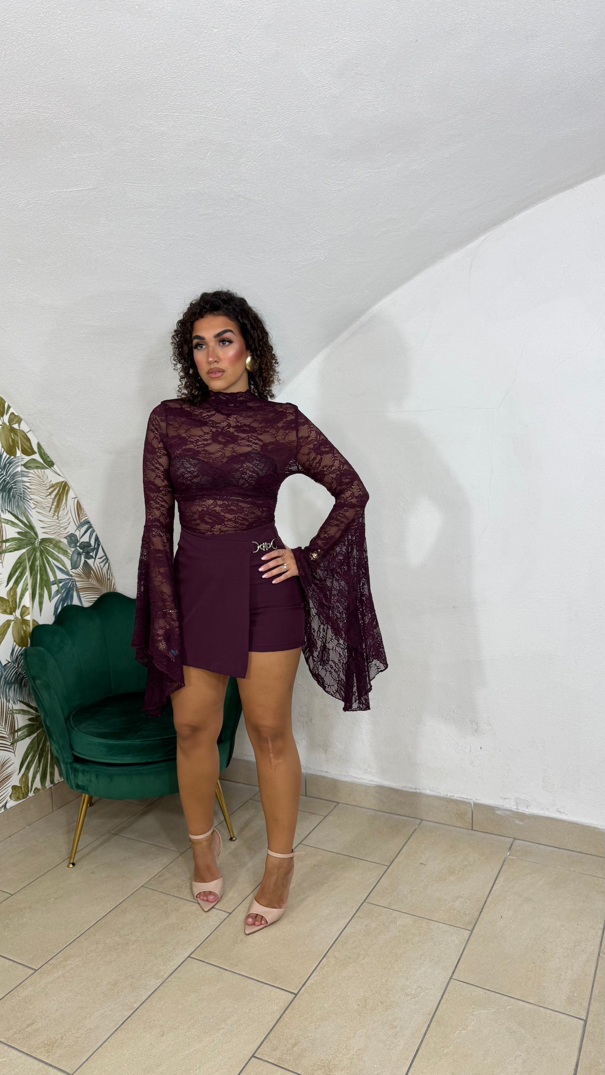 Maglia Megan in Pizzo
