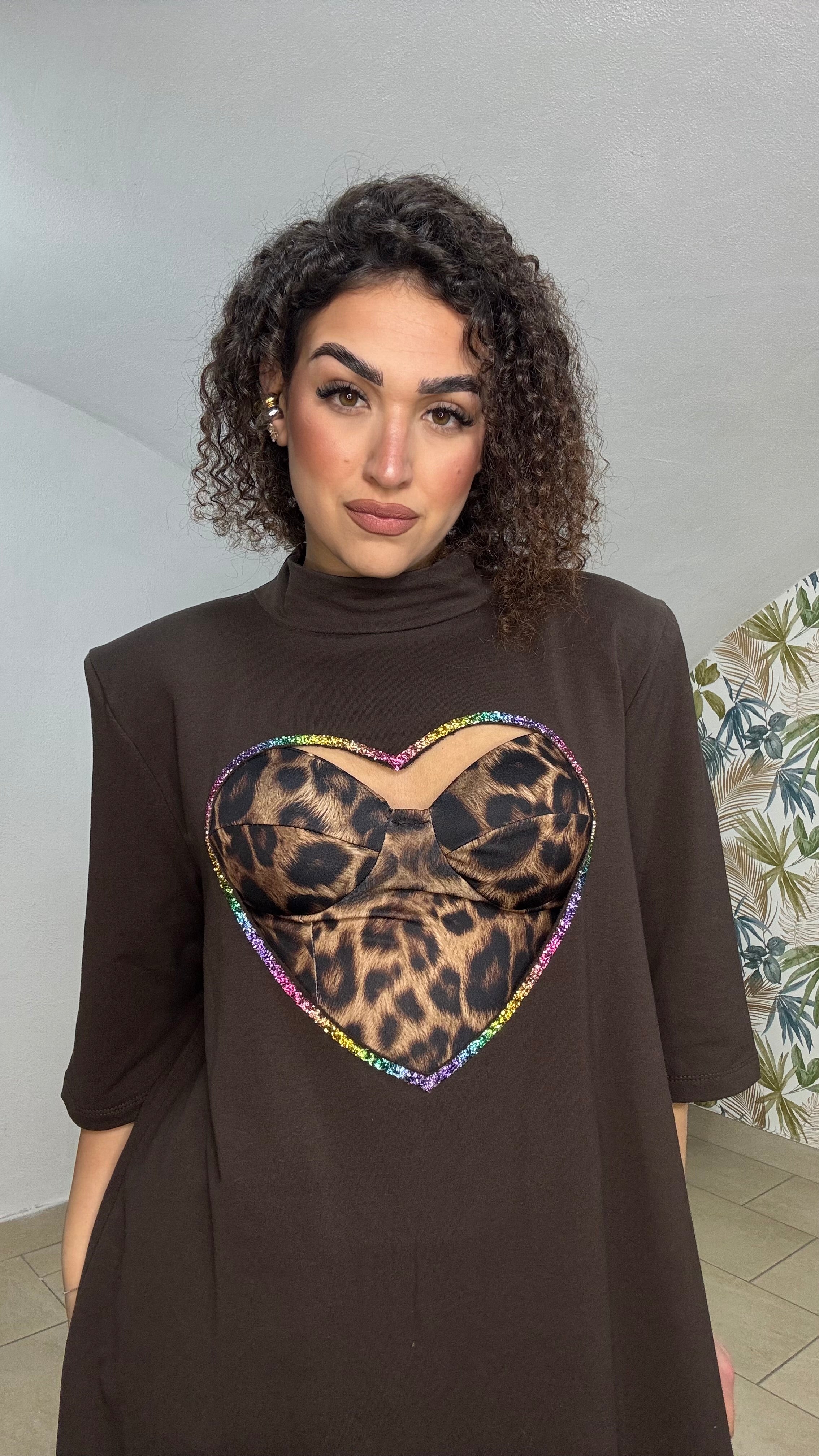 Maxi t-shirt Cuore