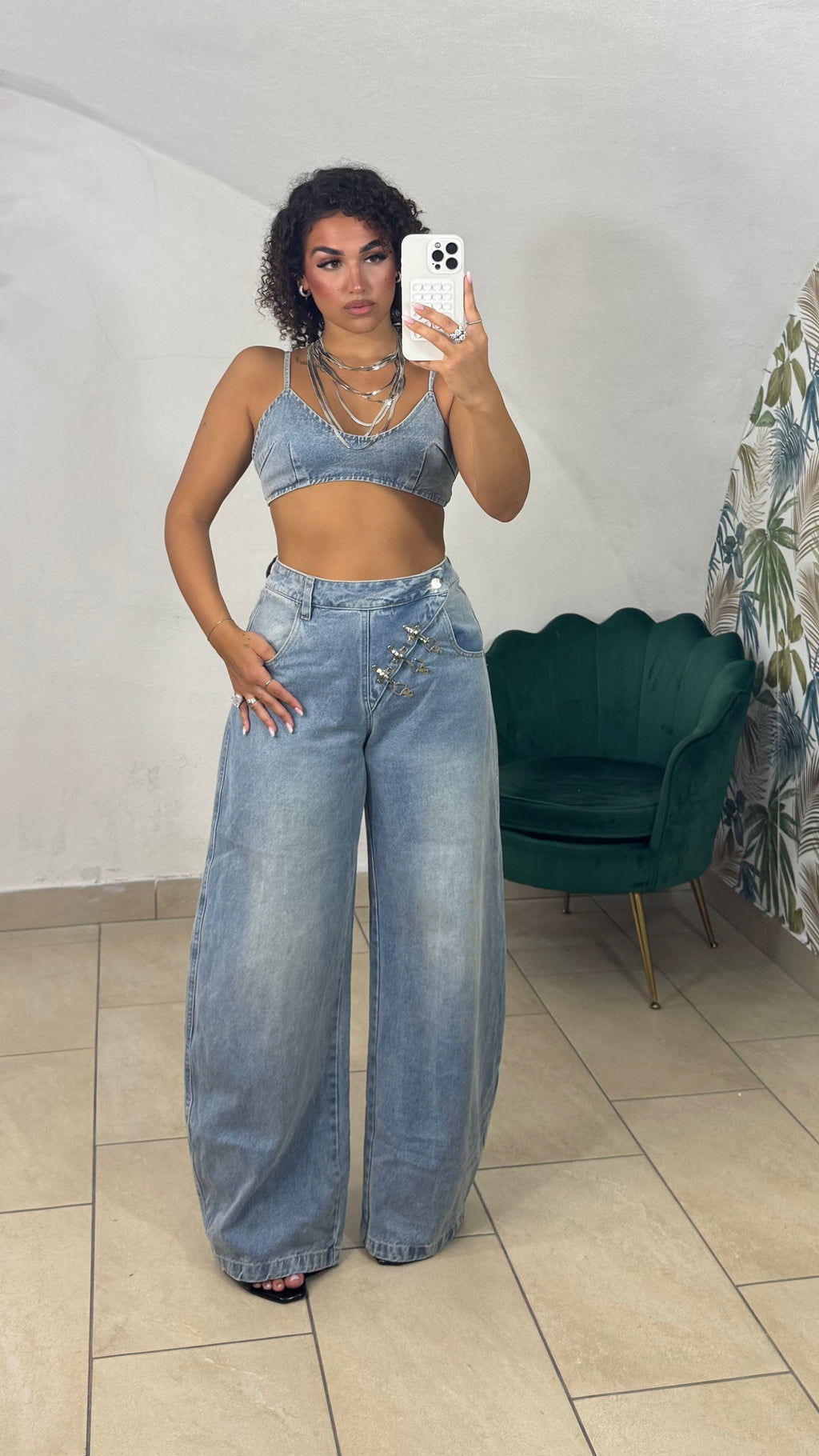 Cordset Rebel in Denim