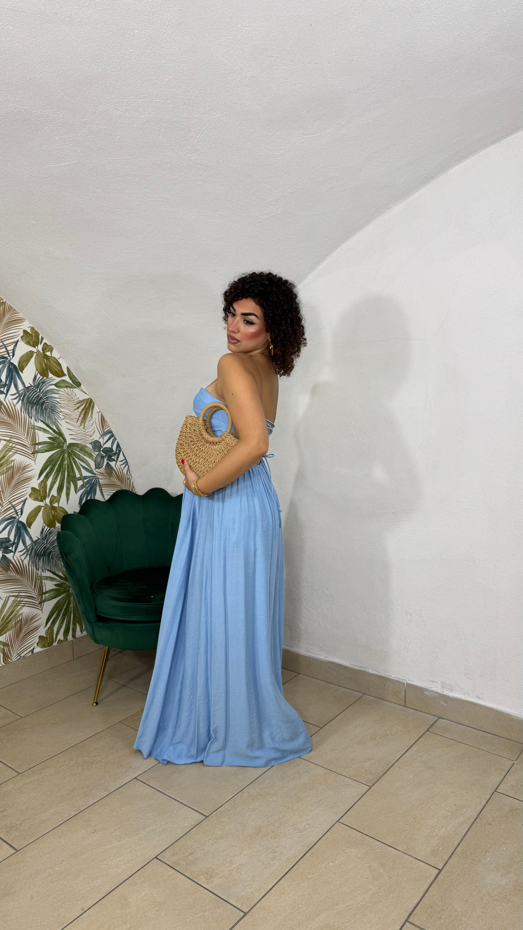 Dress Sara in Lino