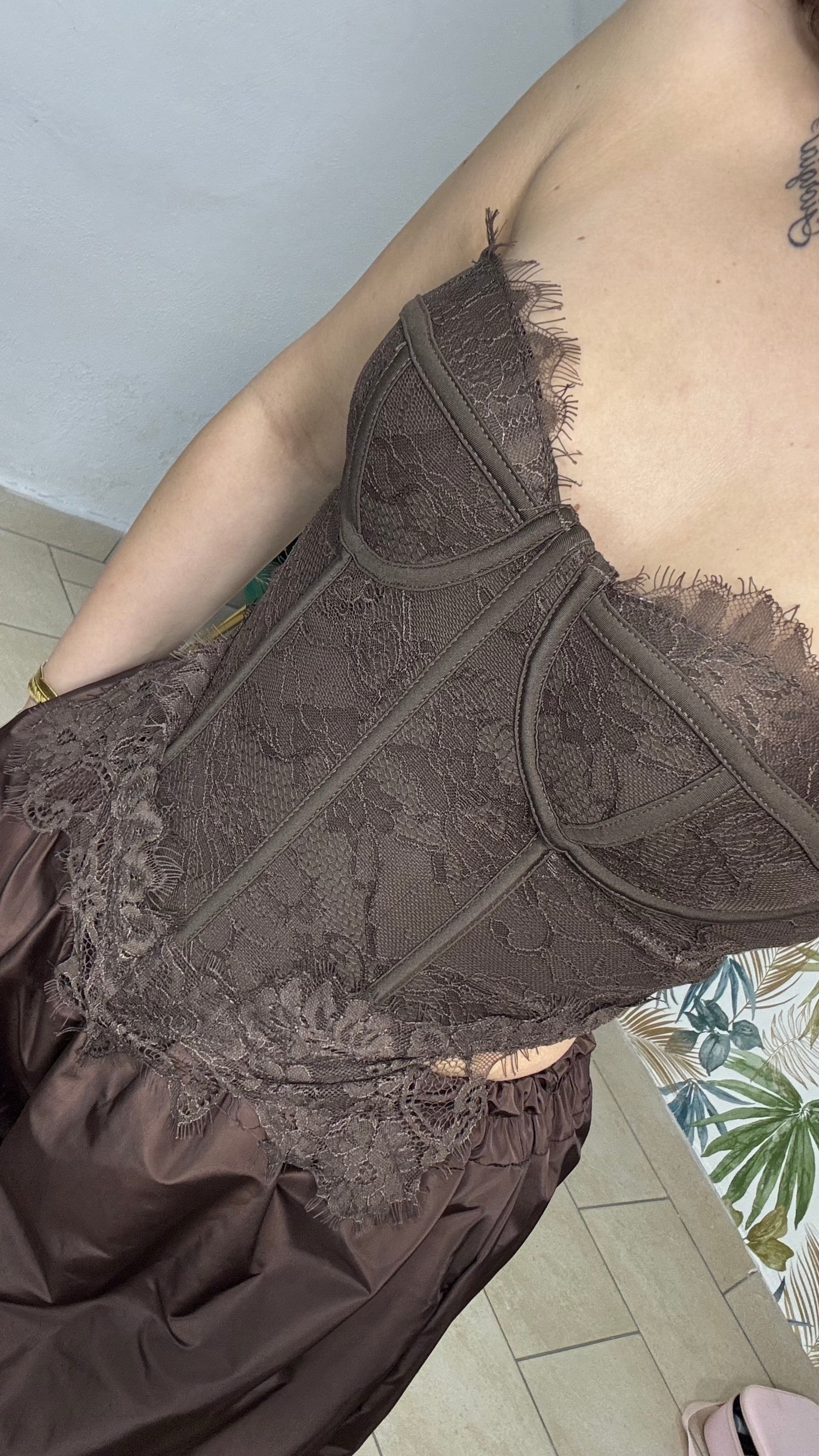 Corsetto in Pizzo elastico