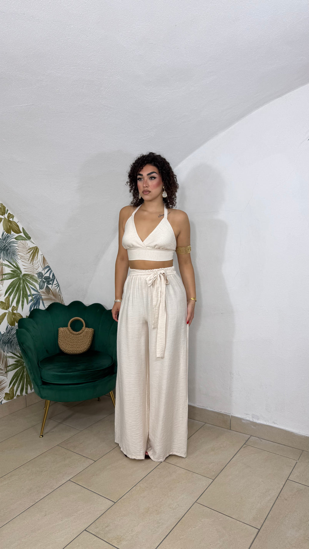Coordinato Meredit in Lino