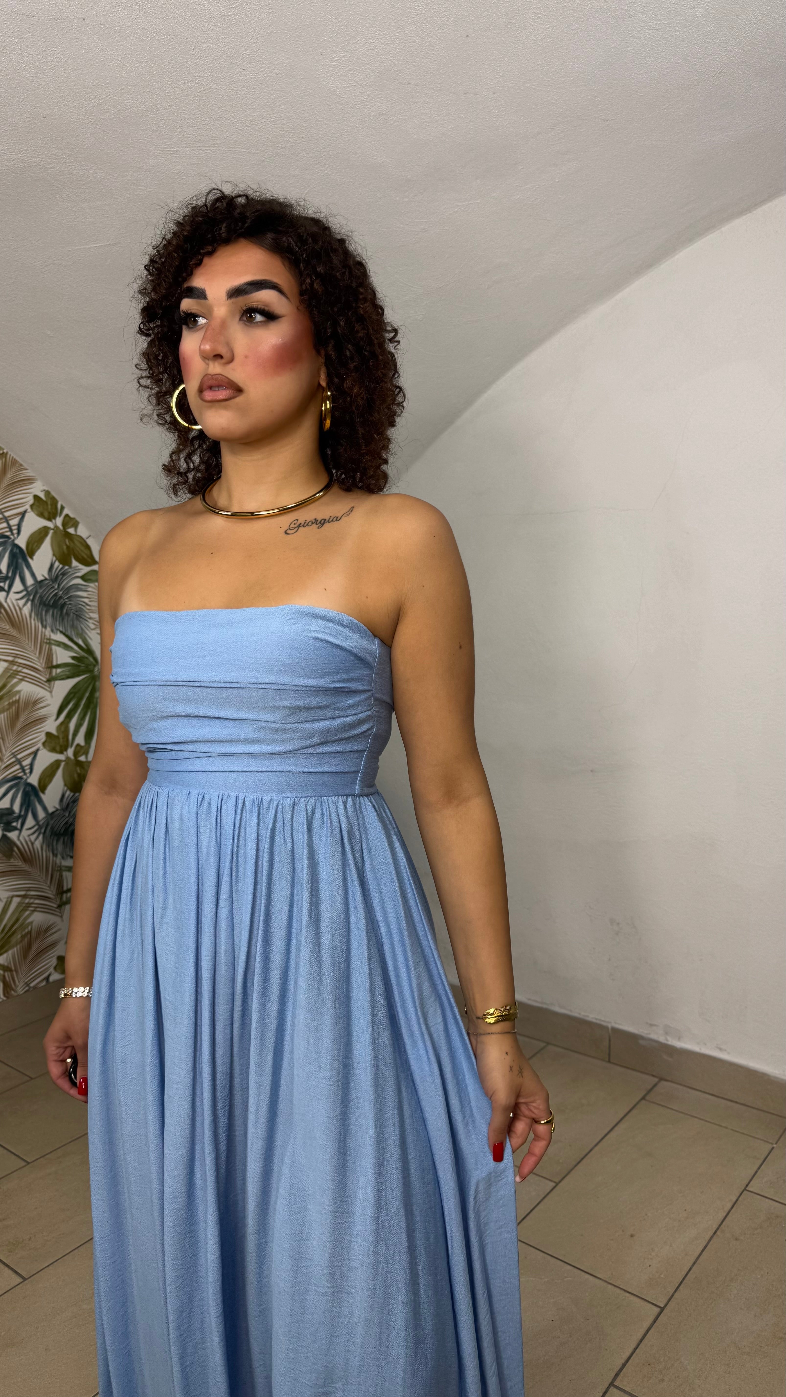 Dress Sara in Lino