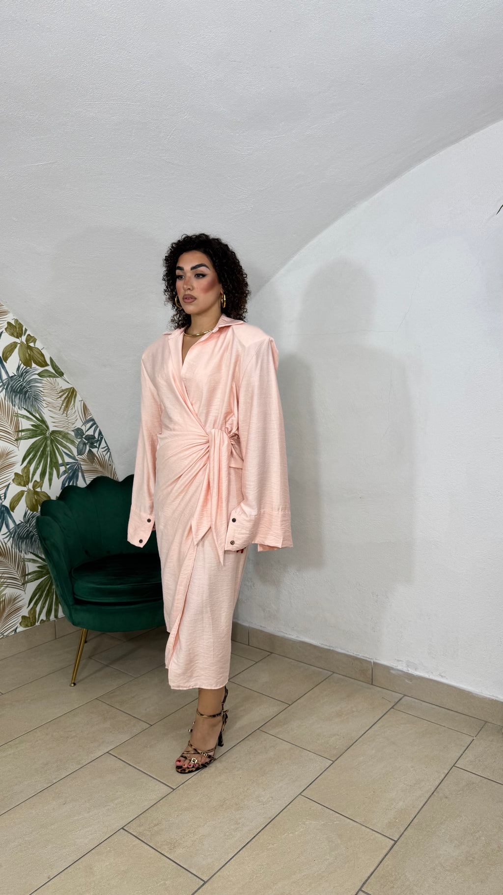 Dress Portafoglio in Lino