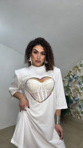 Maxi t-shirt Cuore