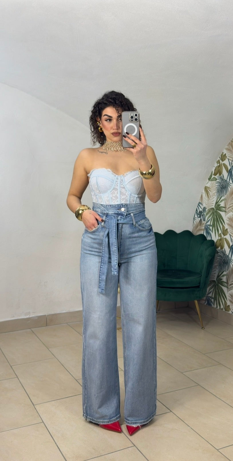 Jeans Life con cintura in Jeans