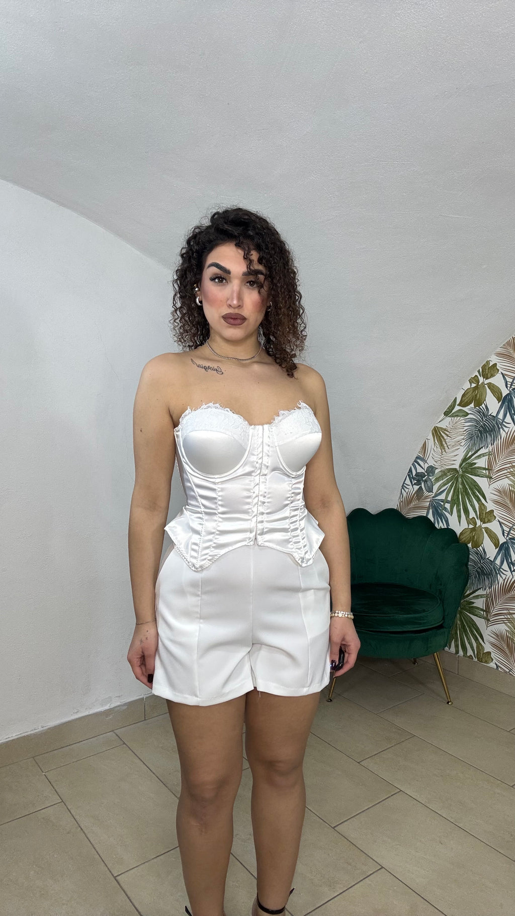 Corsetto In Raso
