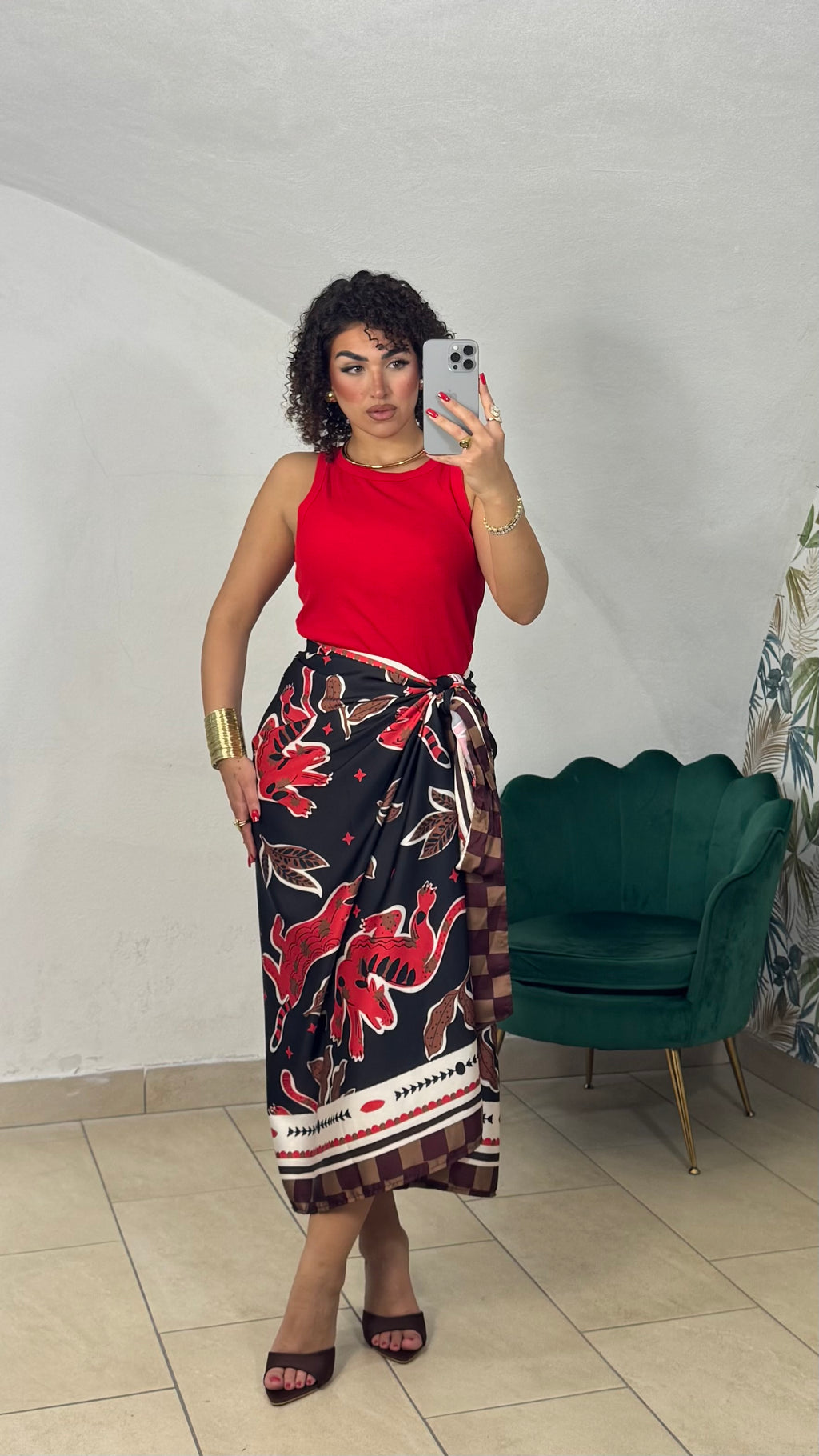 Gonna Pareo Harmony Red