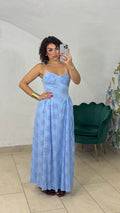 Dress Pizzo SanGallo Blue