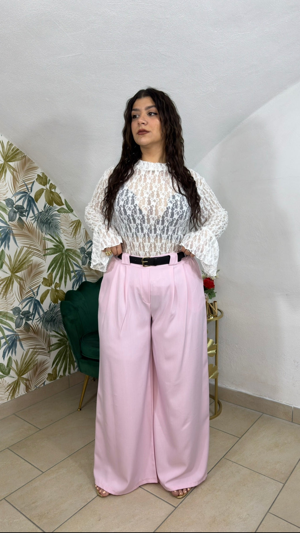 Tailleur Pink Curvy