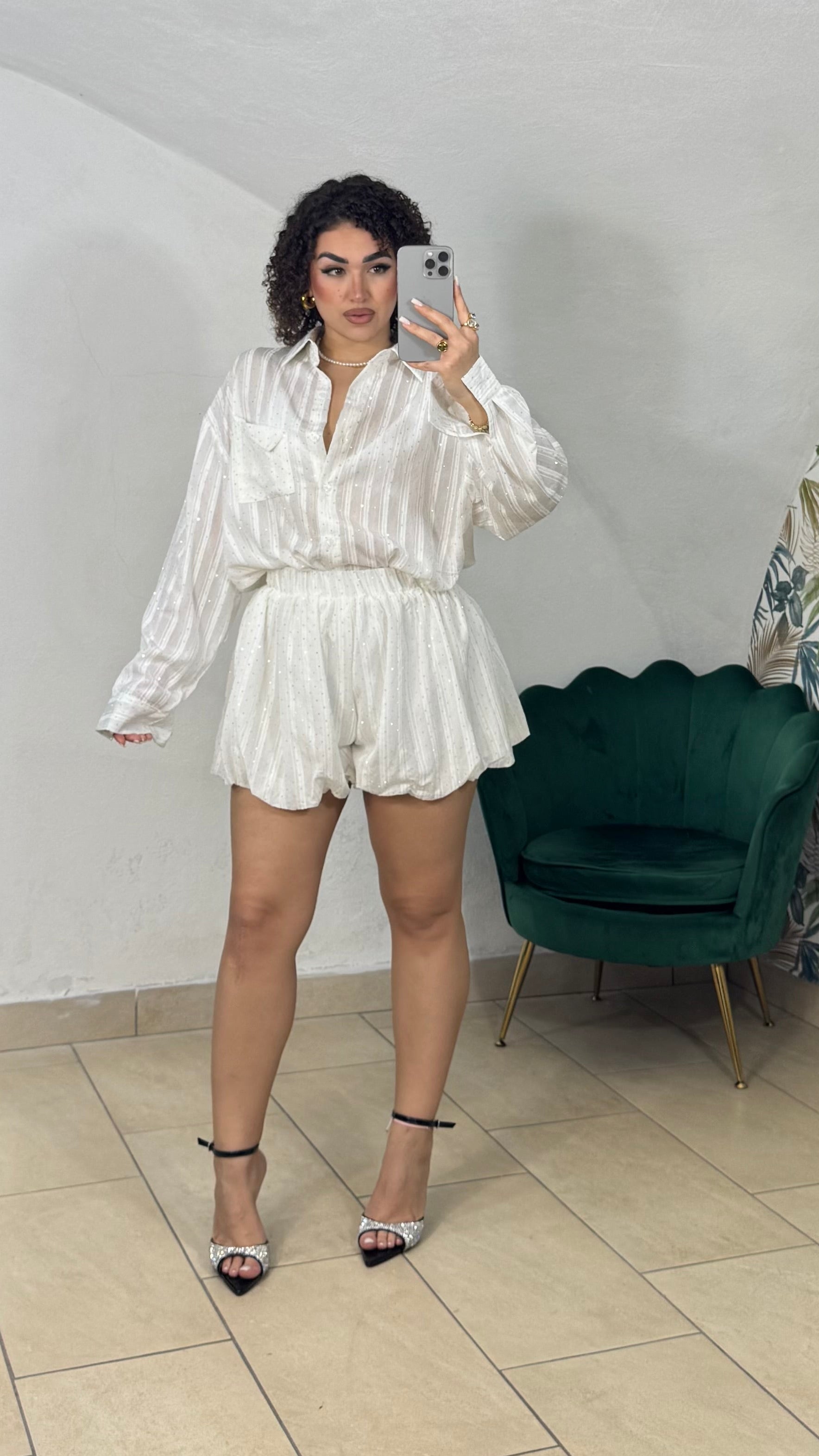Coordinato Shine Bianco