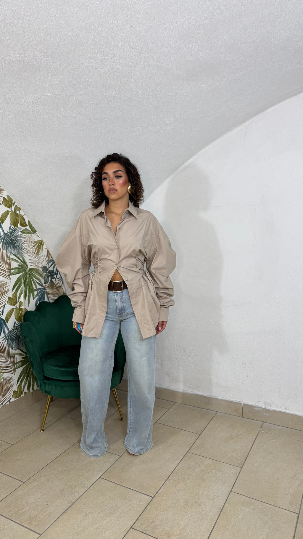 Camicia JustWest con Laccetti