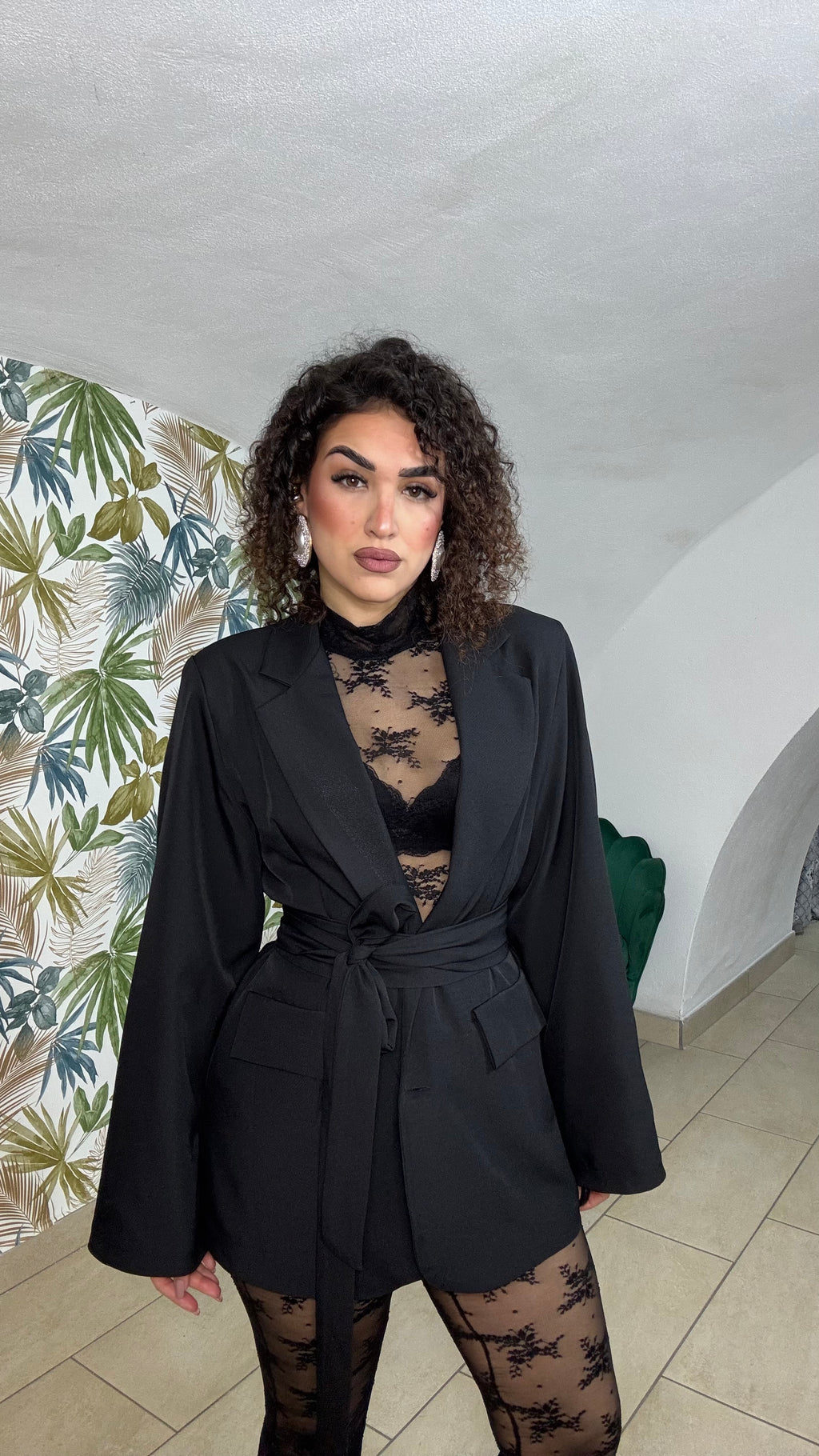 Jumpsuit In Pizzo