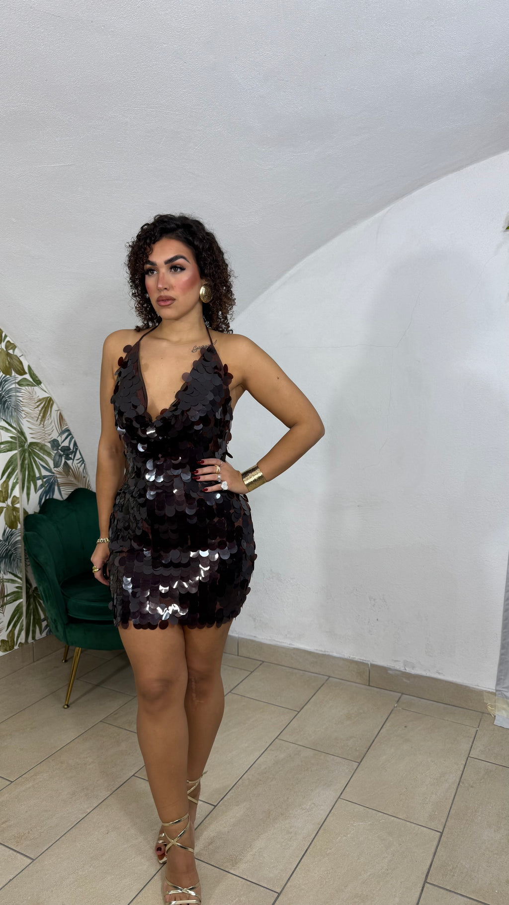 Dress in Paillettes