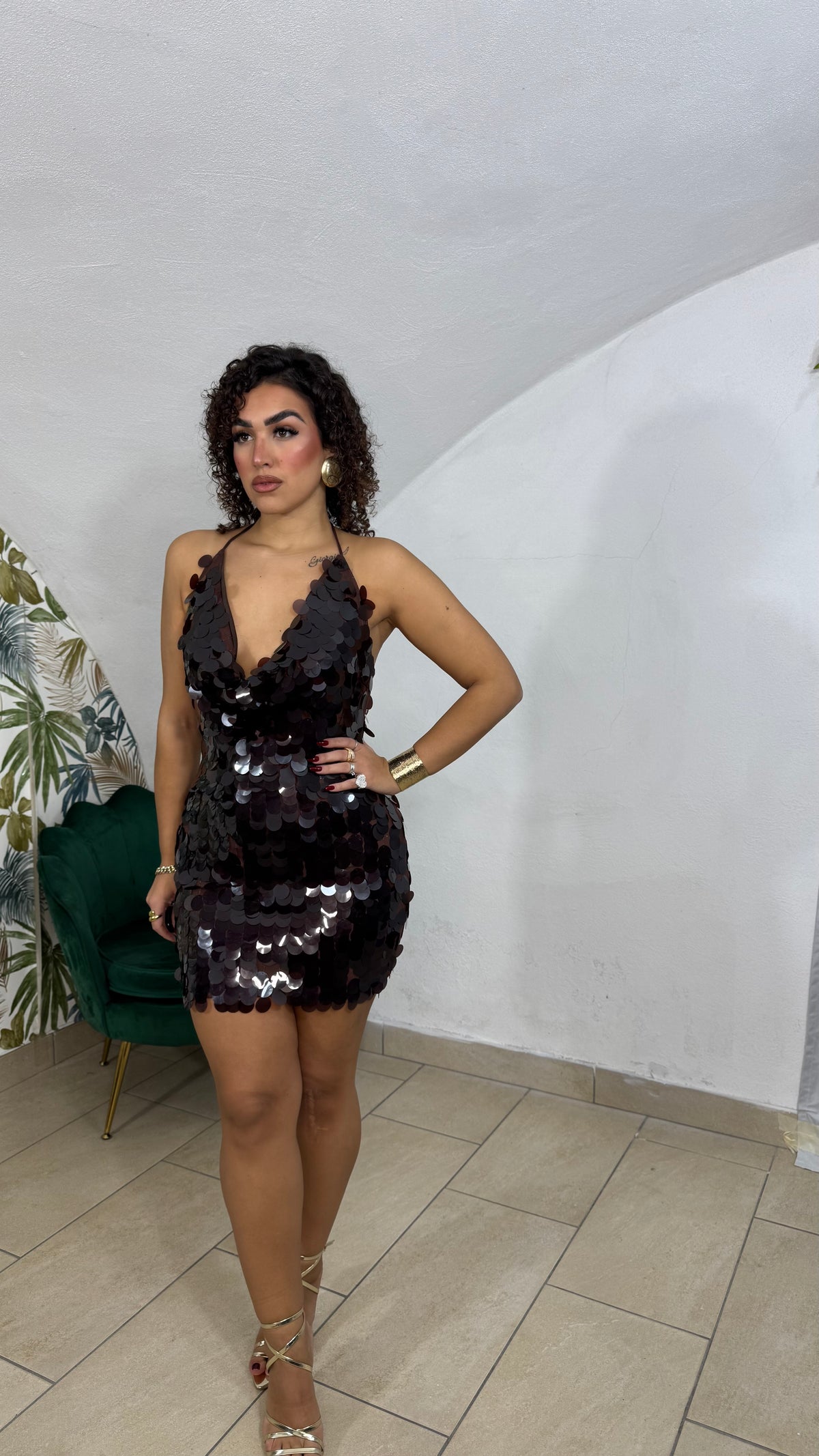 Dress in Paillettes