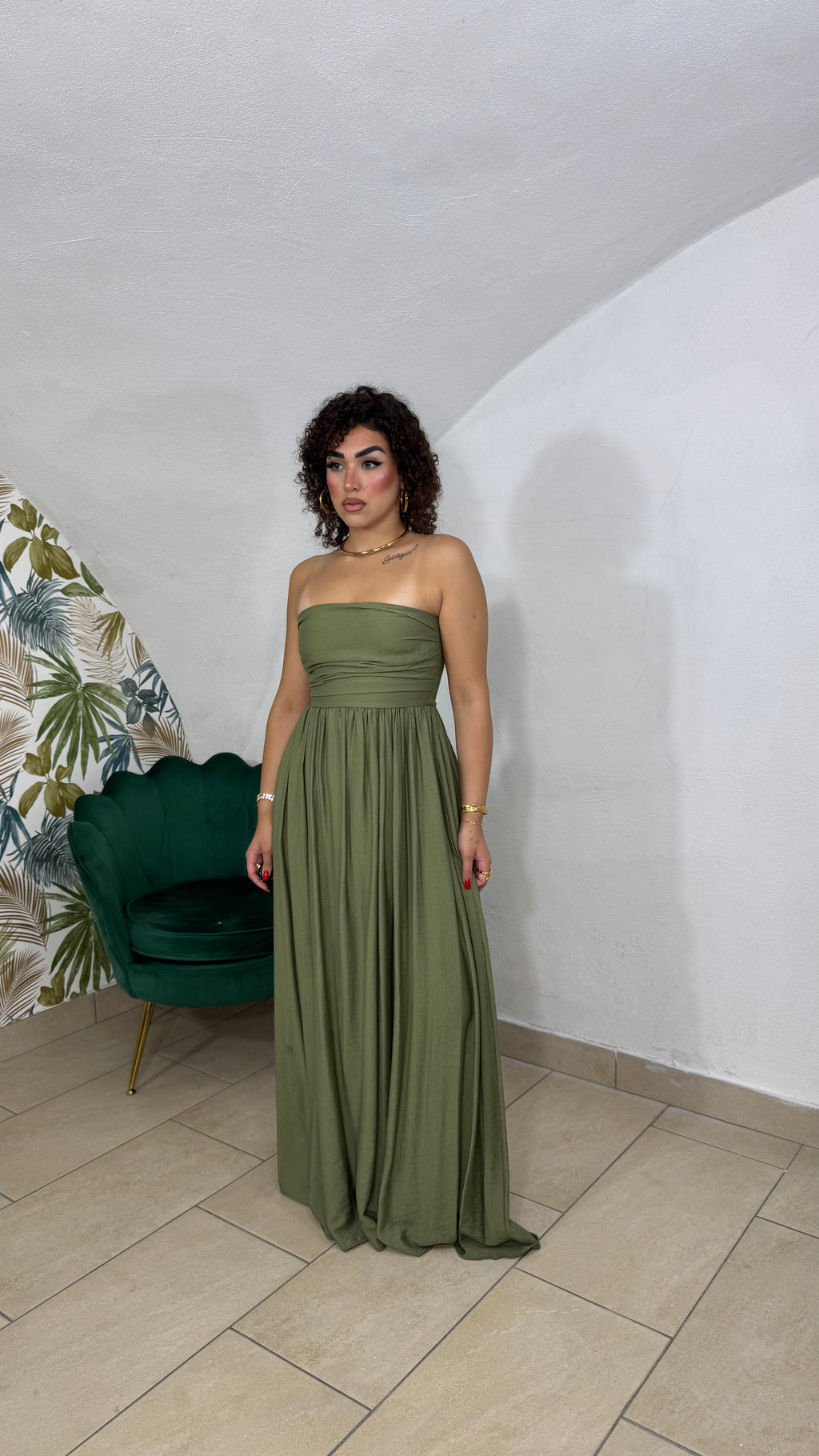 Dress Sara in Lino