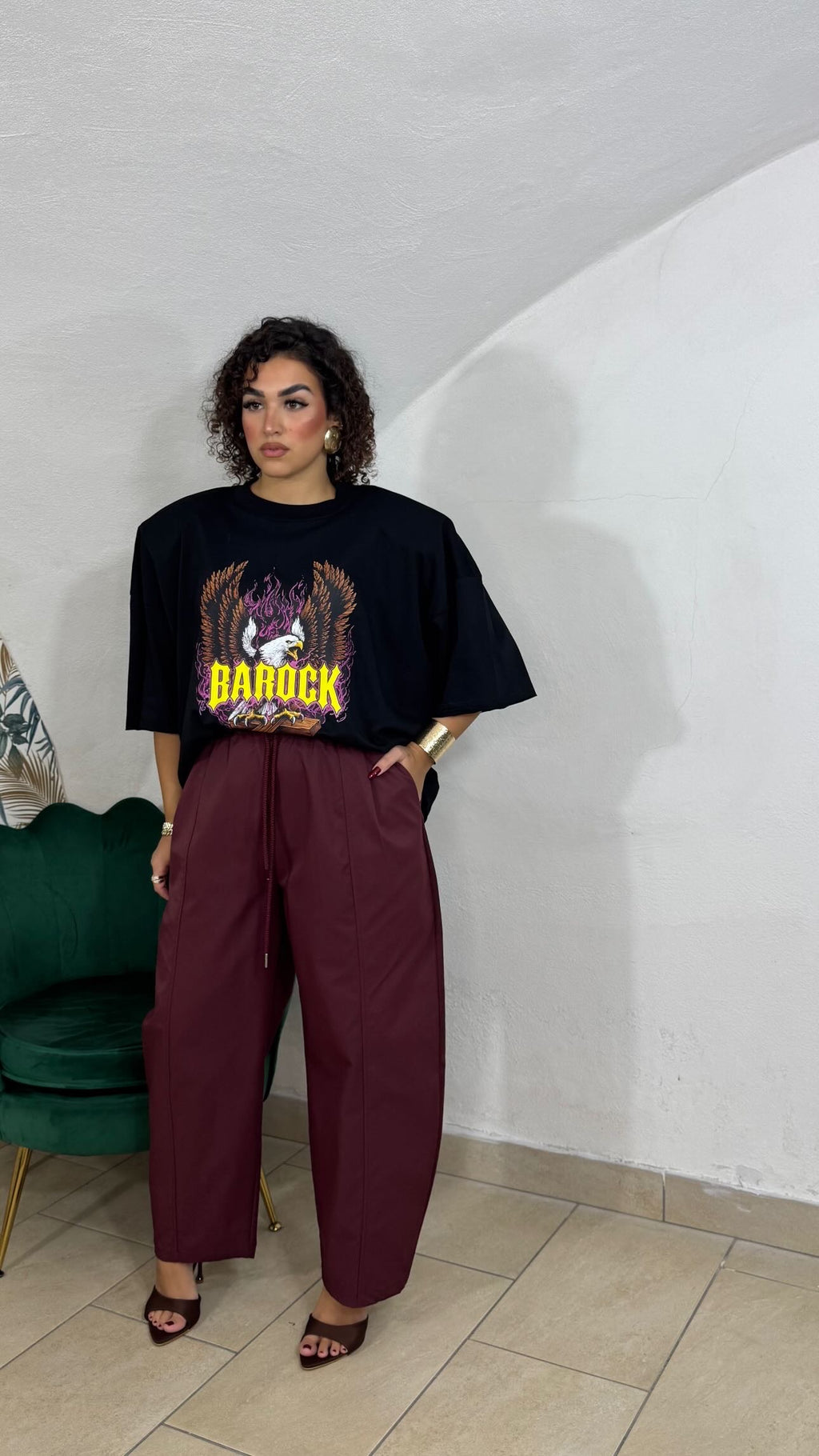T-shirt Aquila Barock