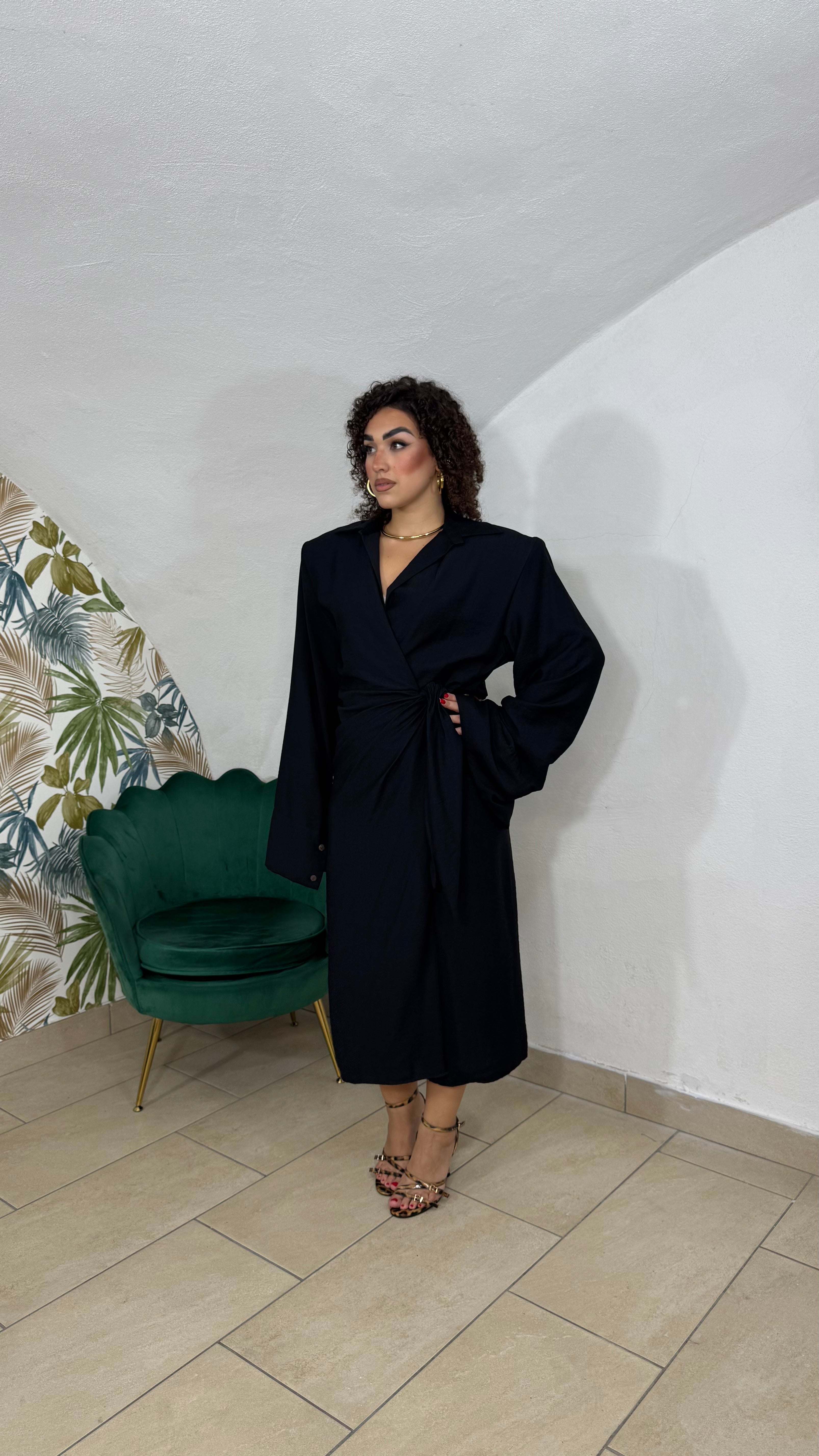 Dress Portafoglio in Lino