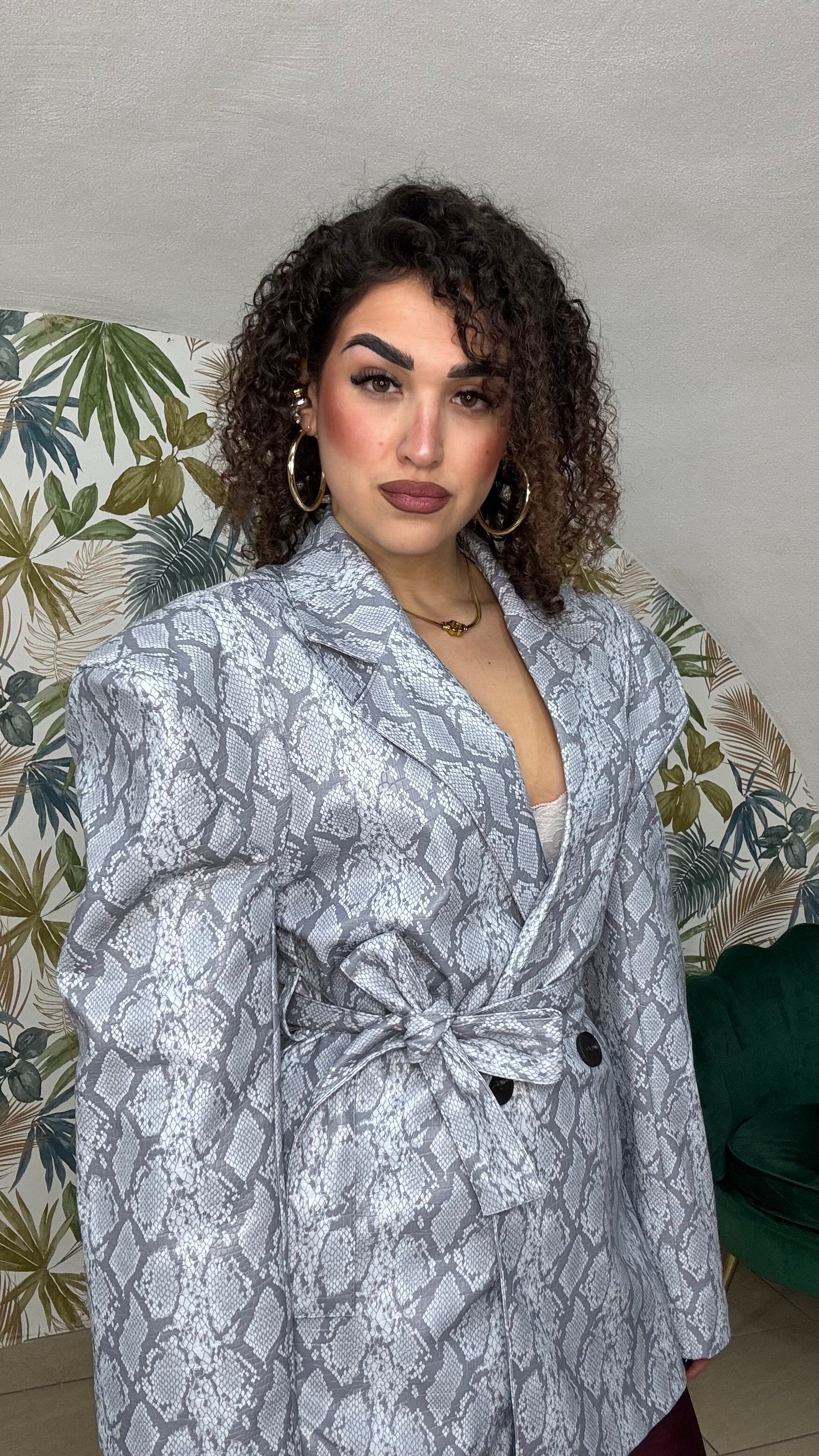 Giacca JustWest in Ecopelle