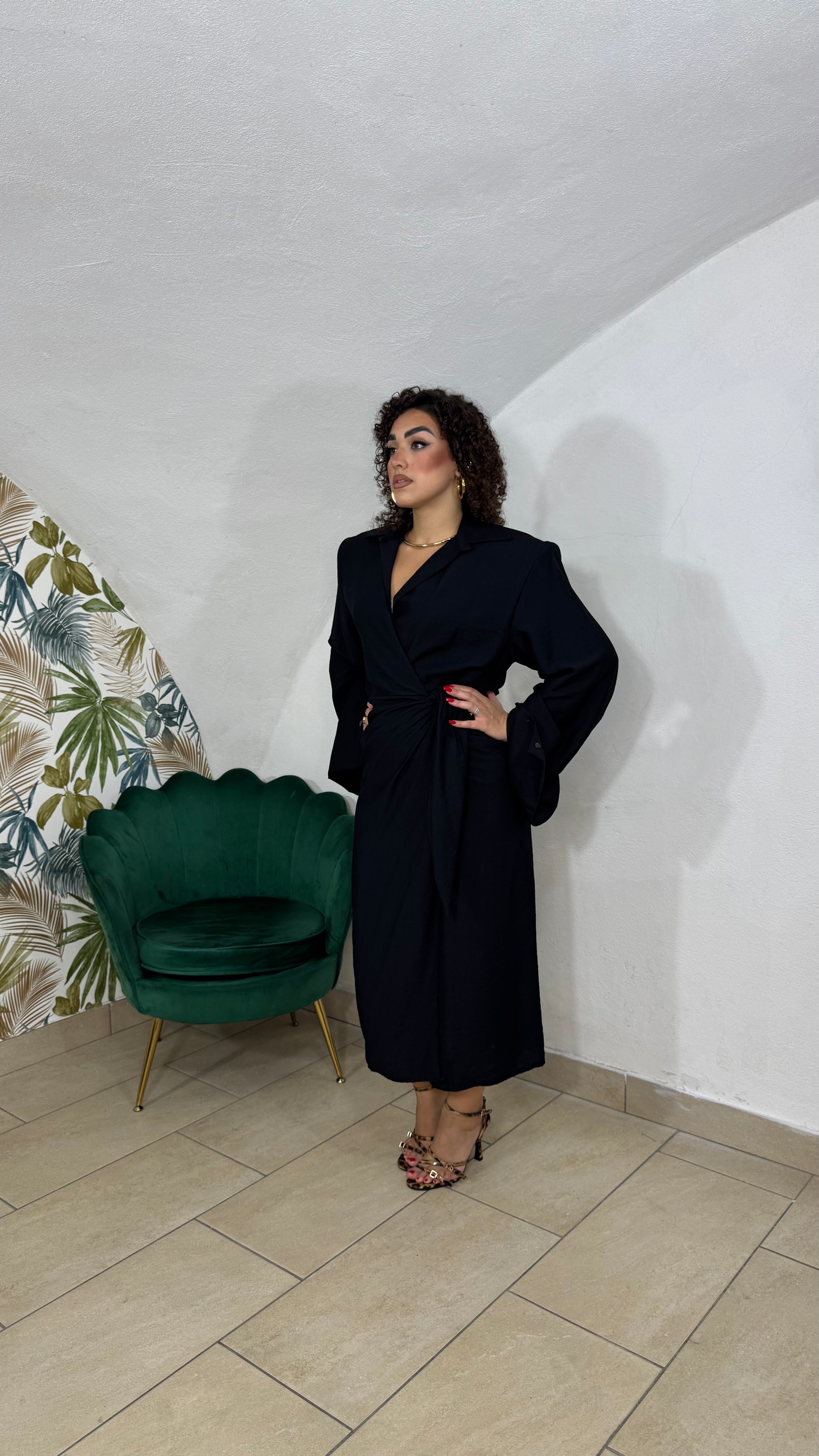 Dress Portafoglio in Lino