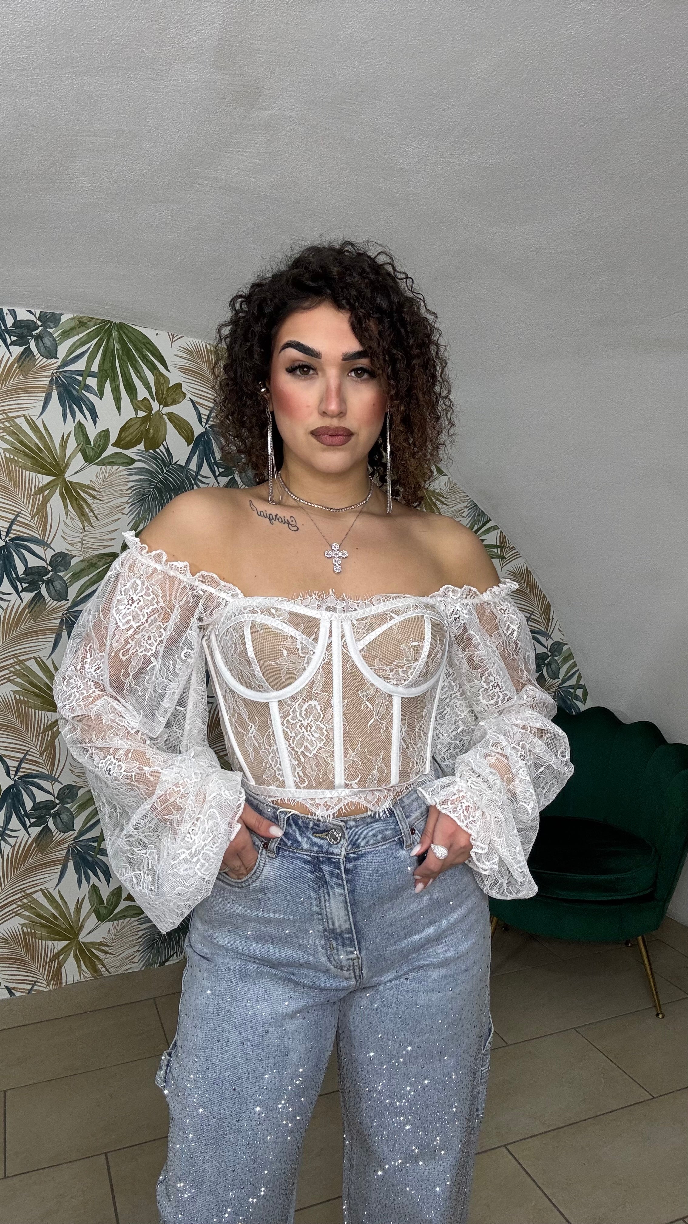 Corsetto In Pizzo