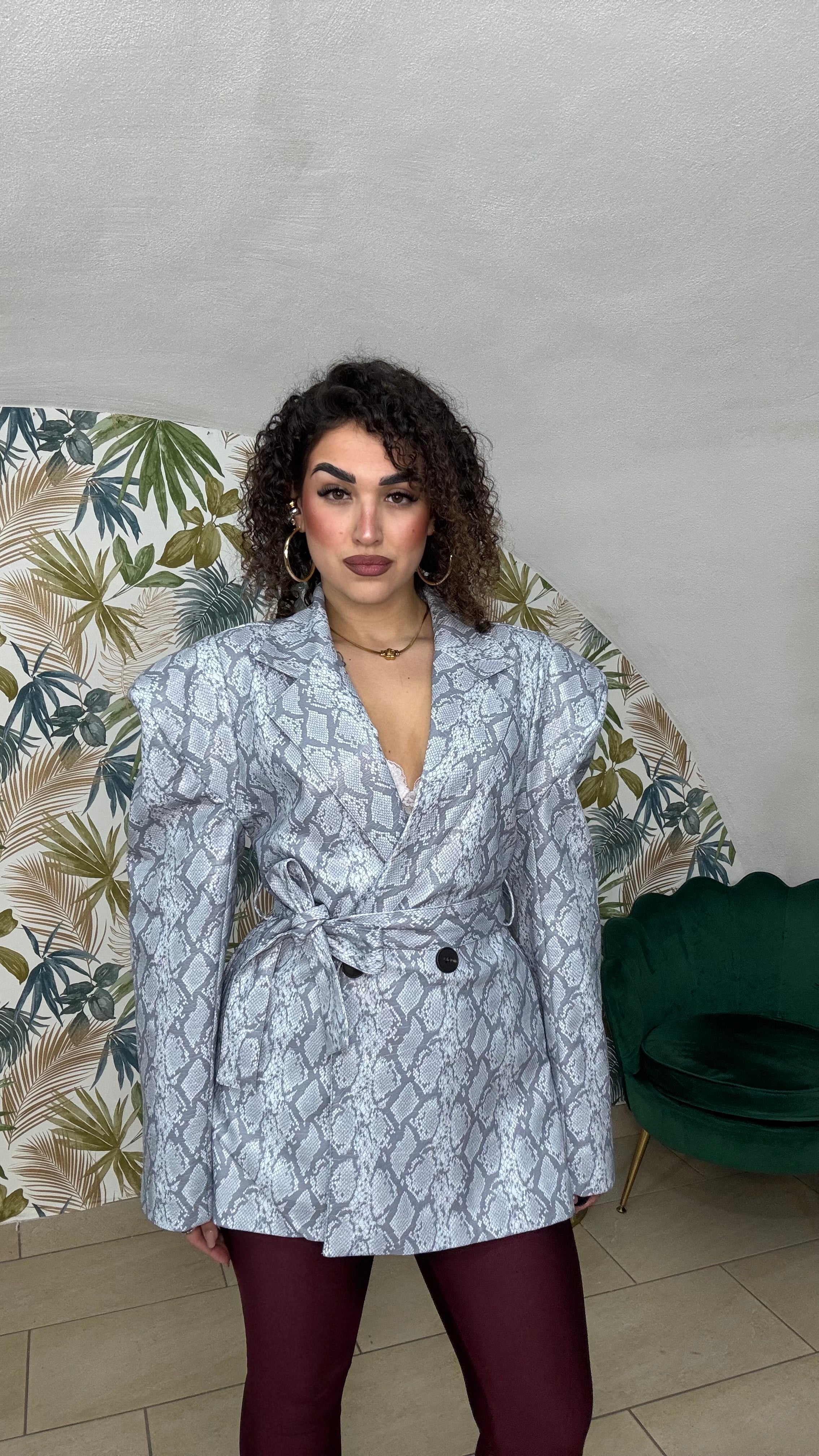 Giacca JustWest in Ecopelle