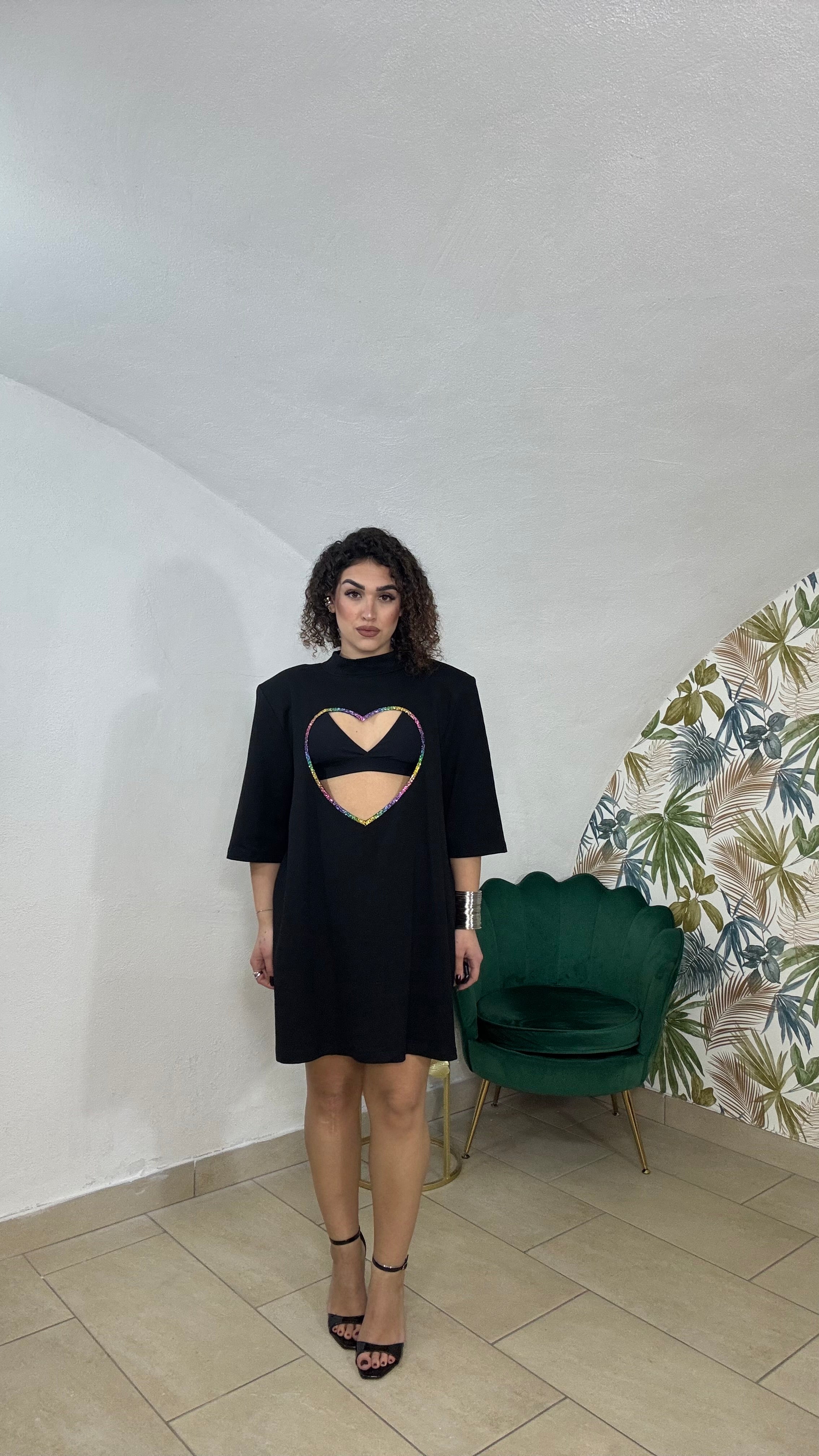 Maxi t-shirt Cuore