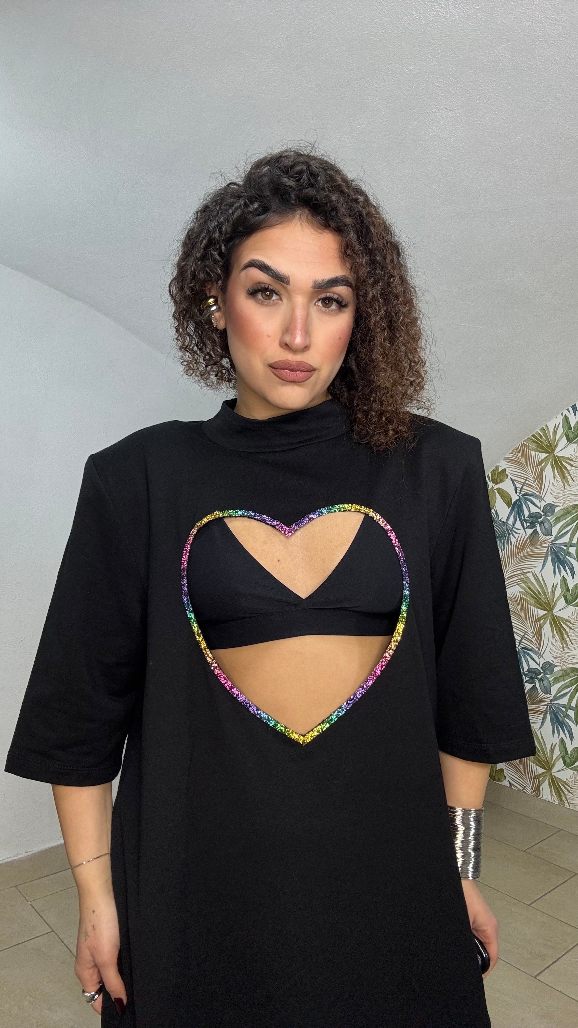 Maxi t-shirt Cuore