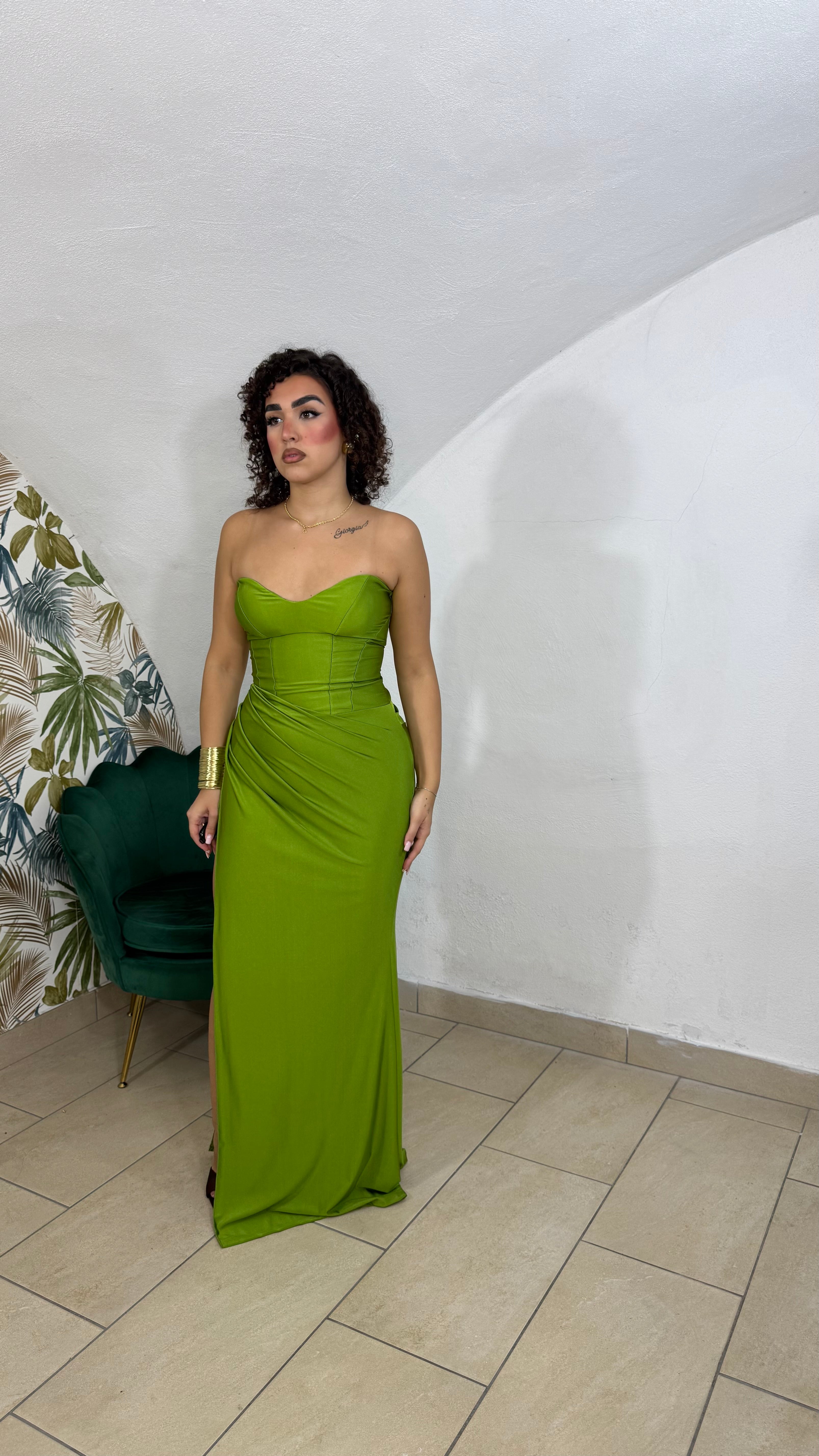 Dress Night verde