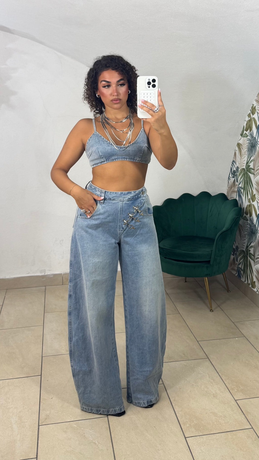 Cordset Rebel in Denim