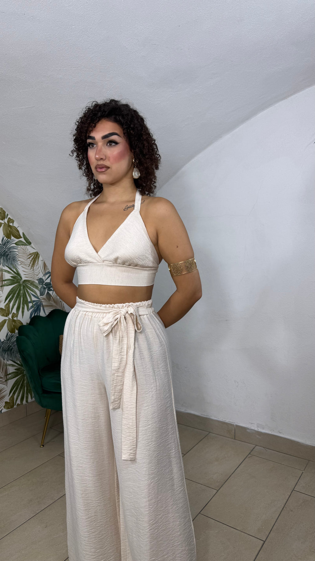Coordinato Meredit in Lino