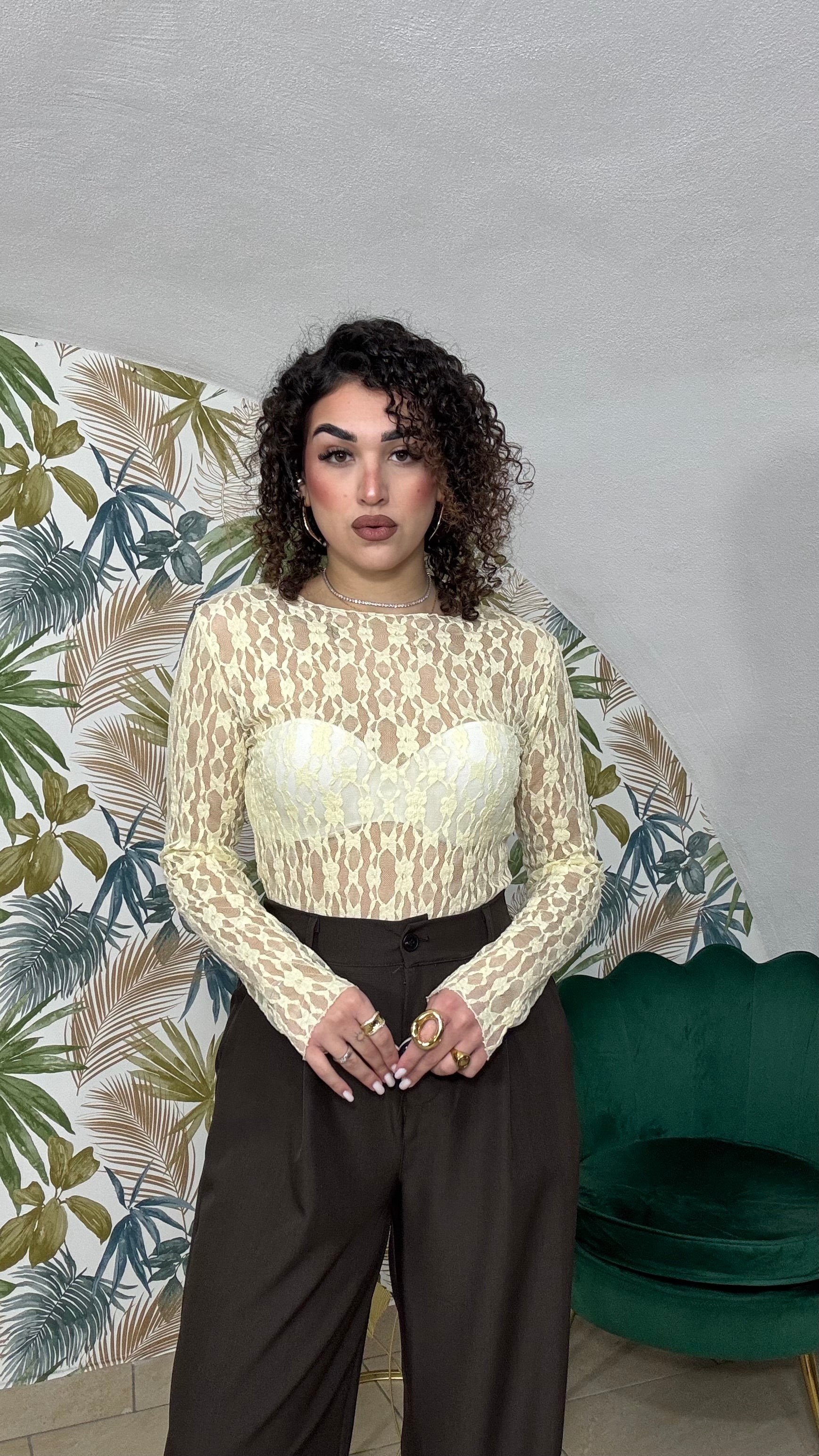Maglia in Pizzo