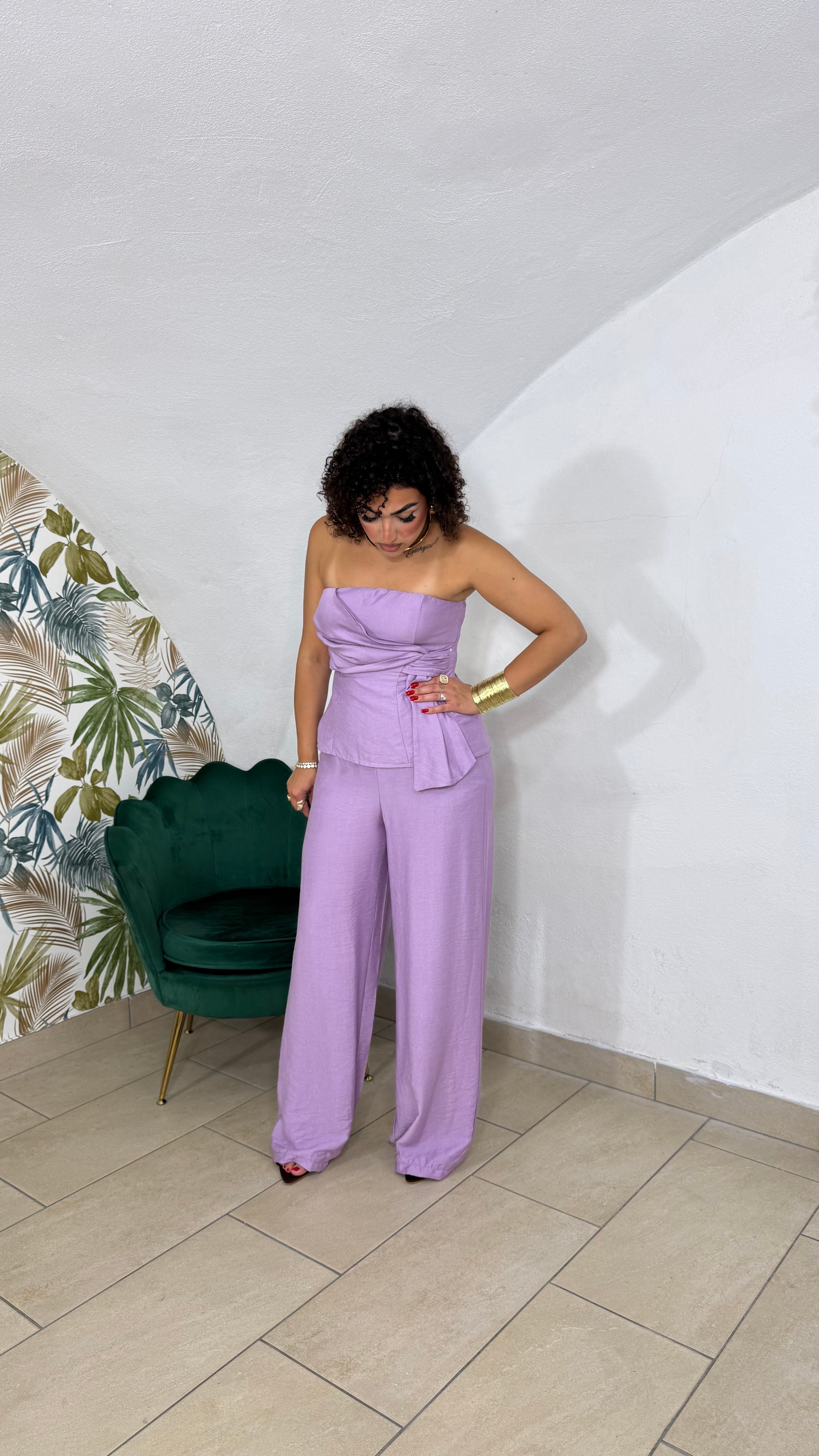 Coordinato Melany in Lino