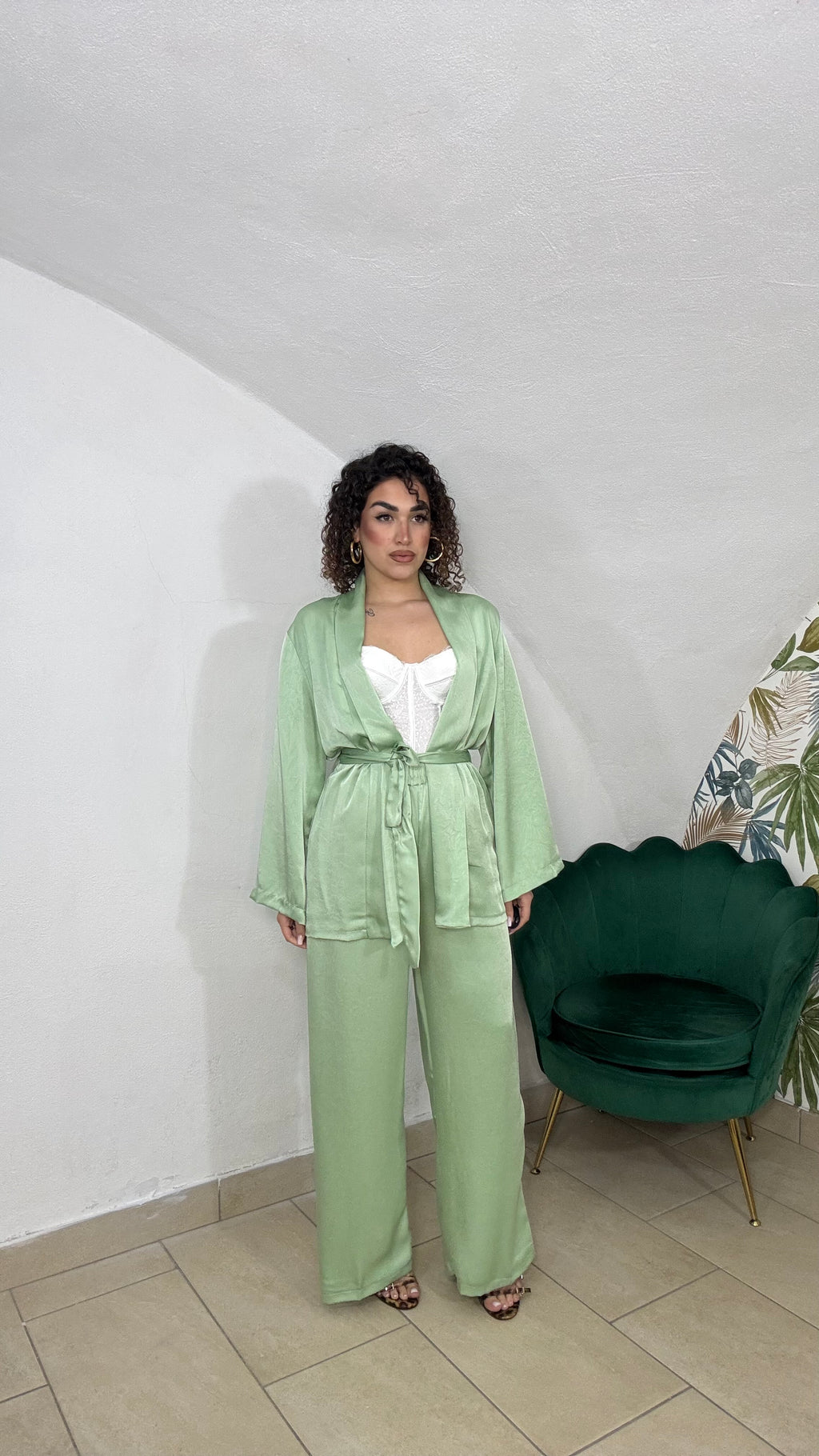 Tailleur Simil Seta