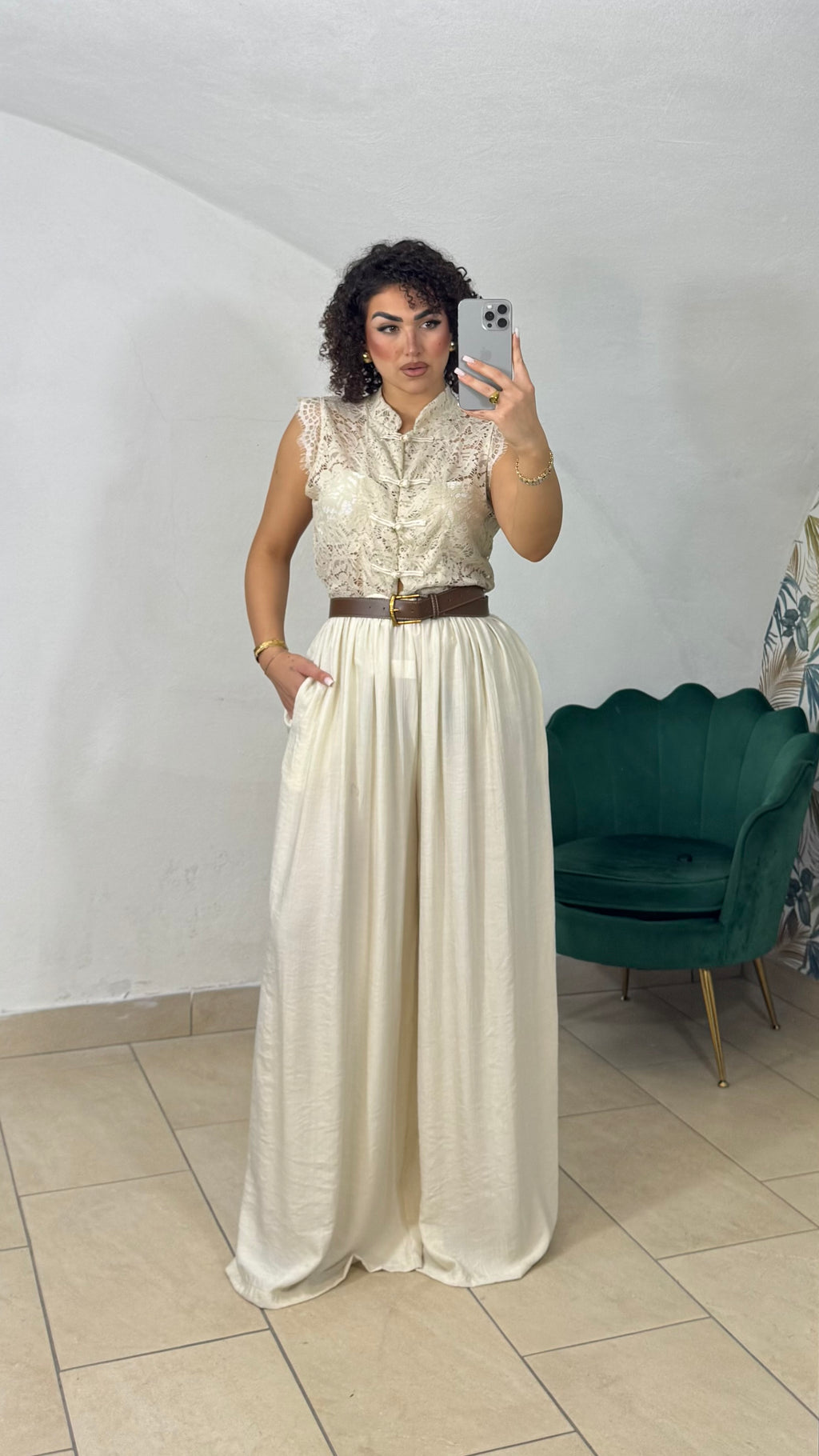 Gilet in Macramé