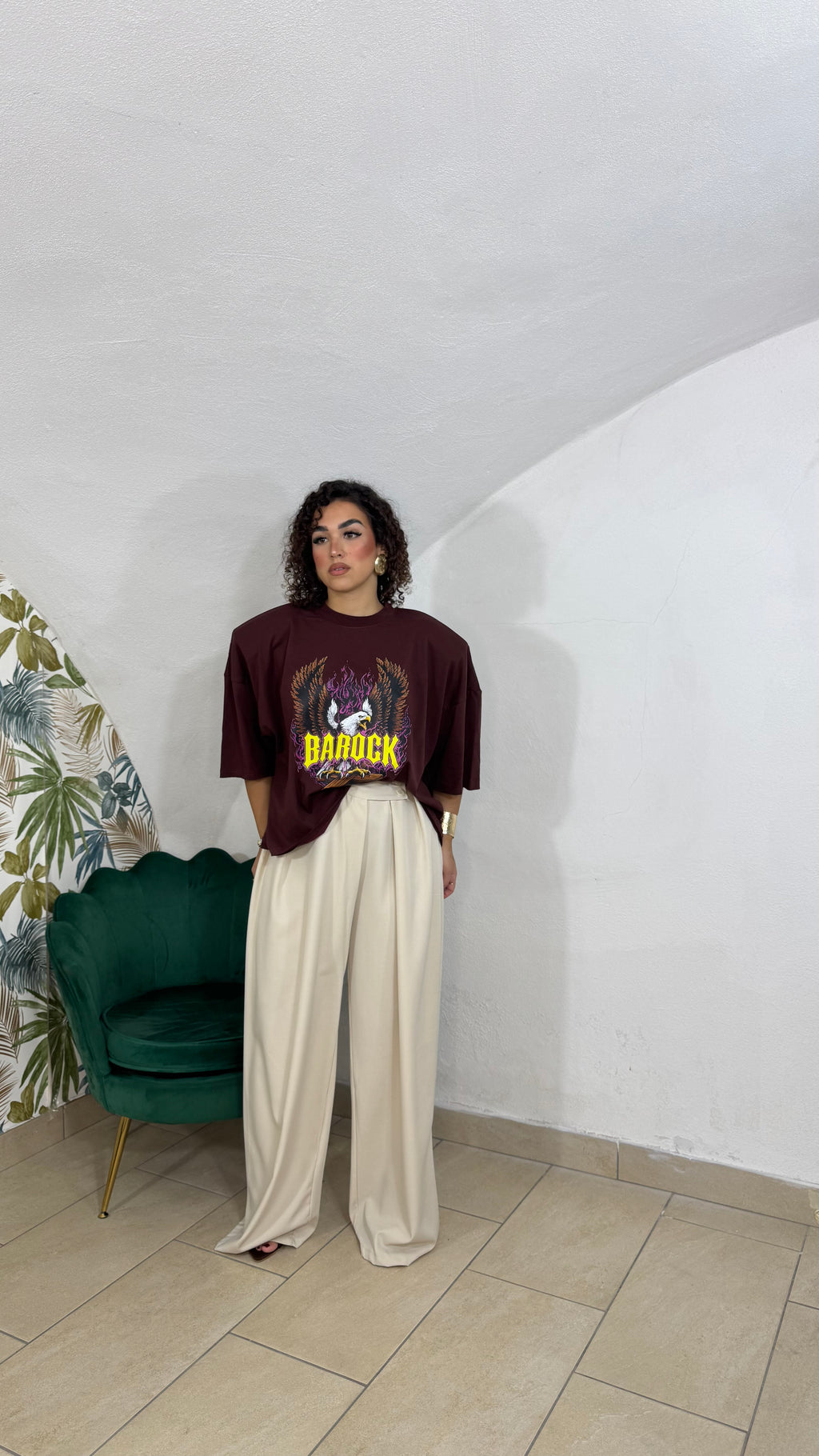 T-shirt Aquila Barock
