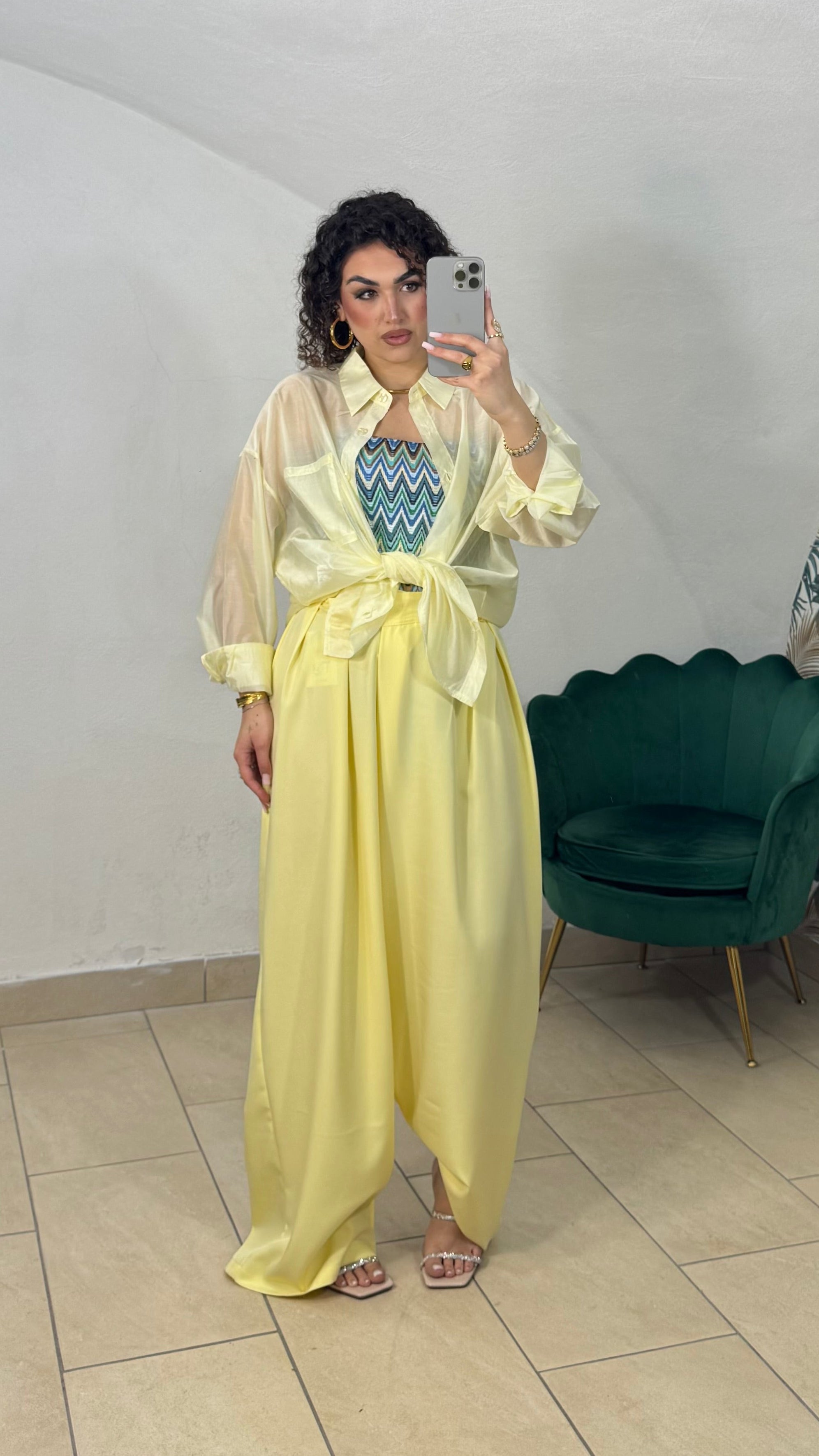 Panta Yellow chiusura trasversale