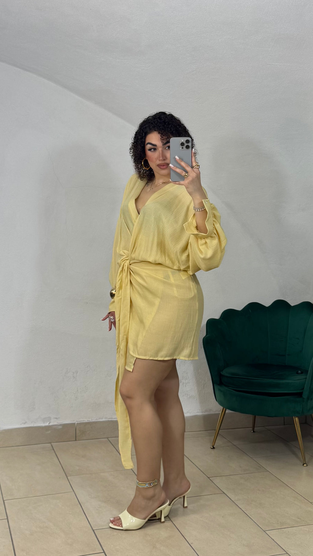 Dress Portafoglio in Lino