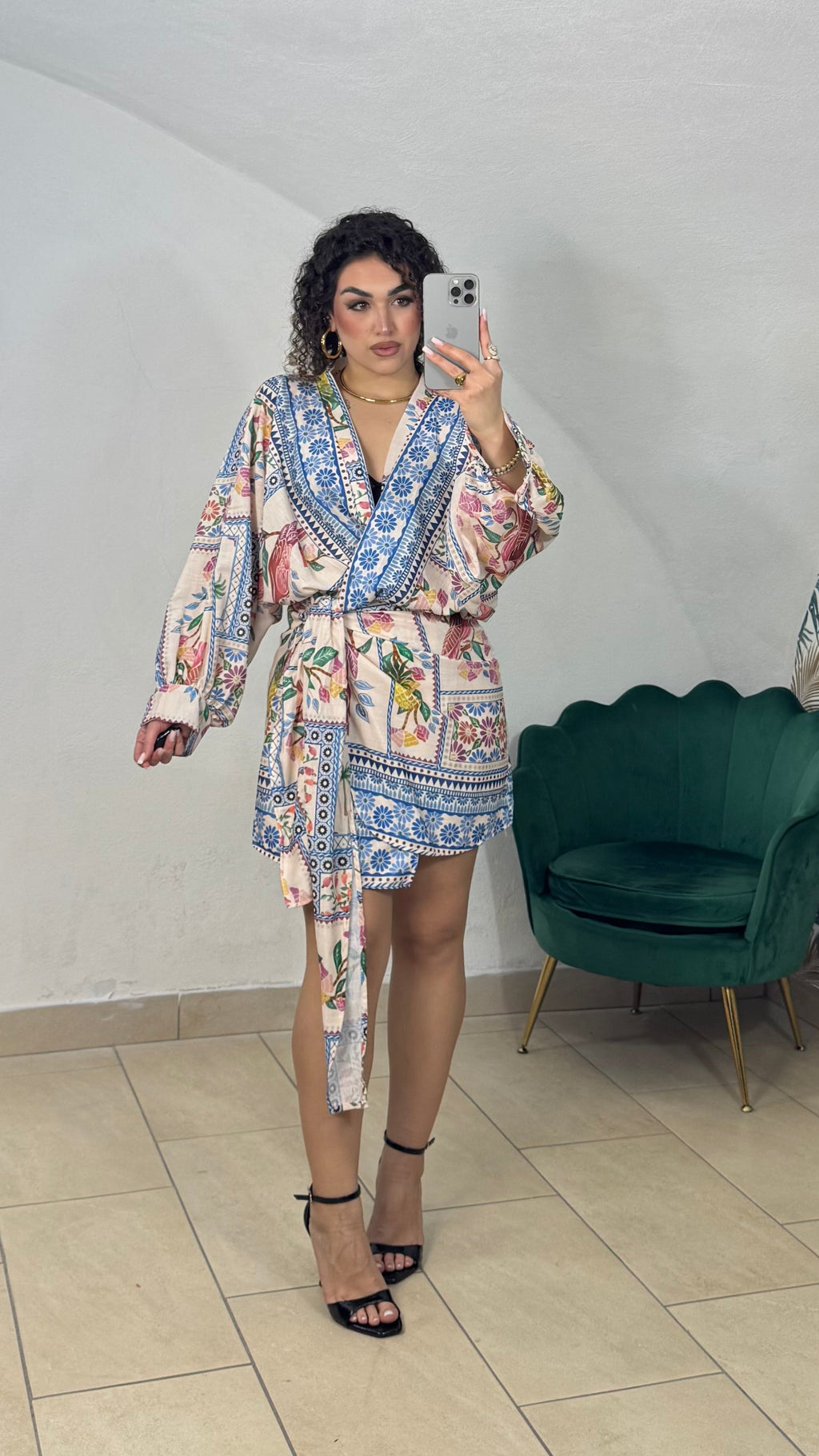Dress Portafoglio Flamingo