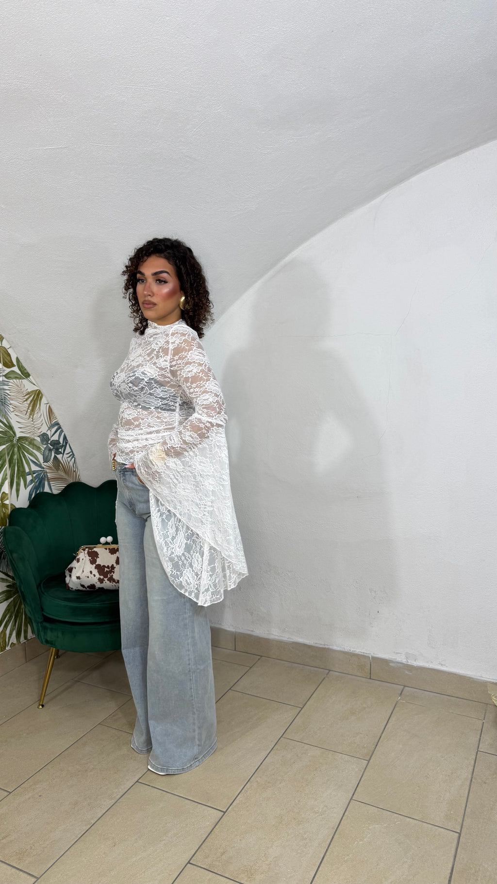 Maglia Megan in Pizzo