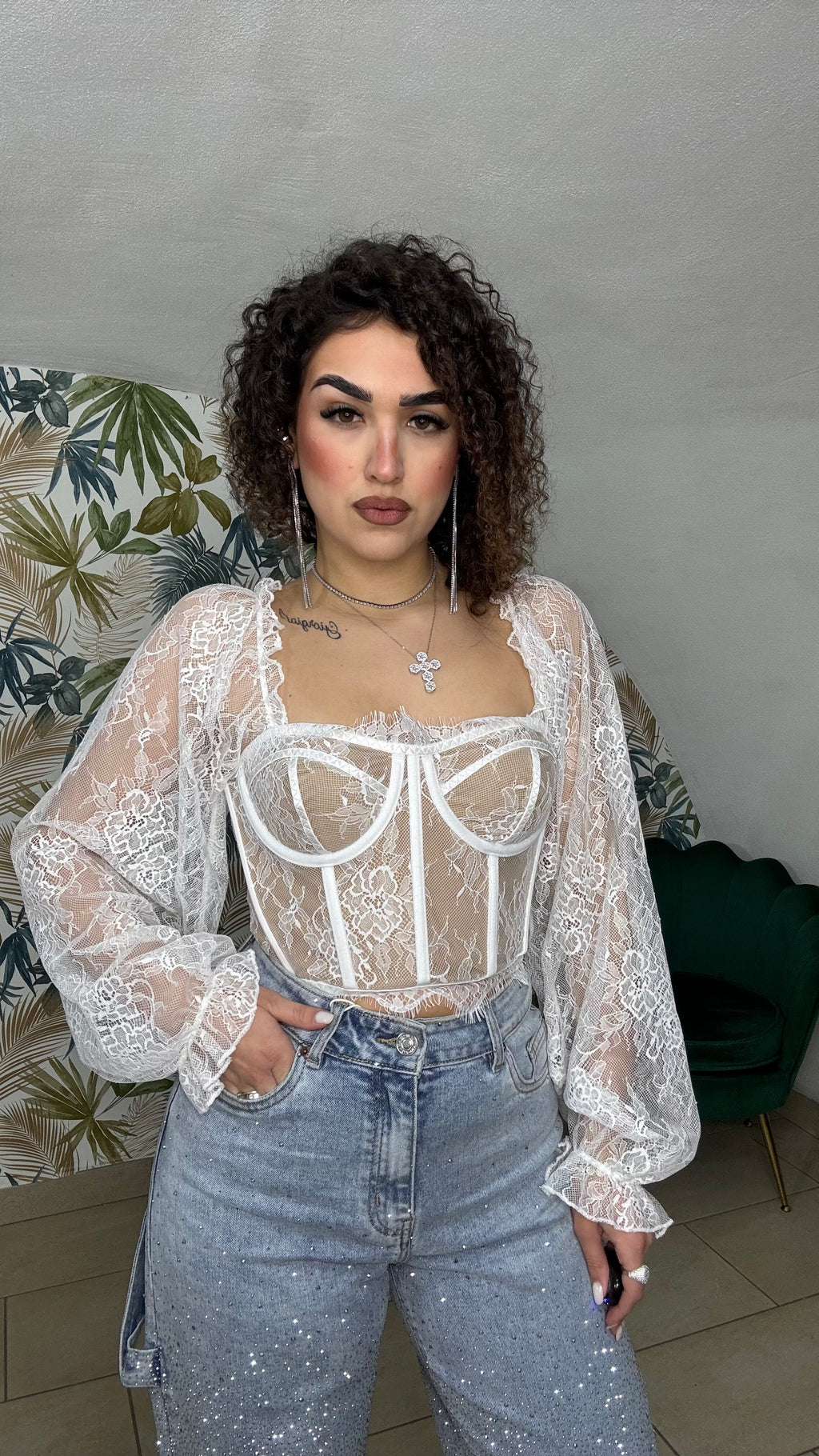 Corsetto In Pizzo