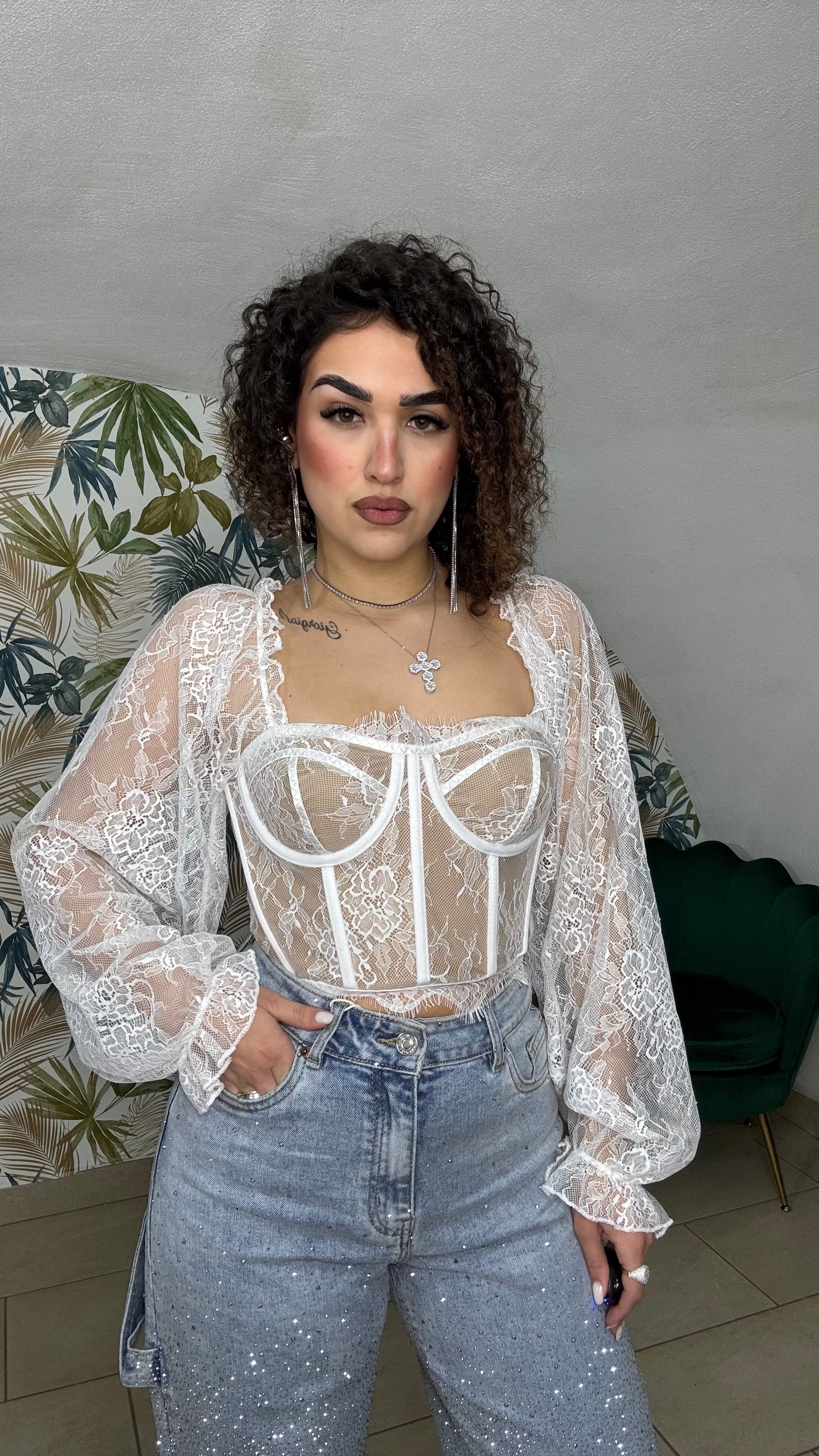 Corsetto In Pizzo