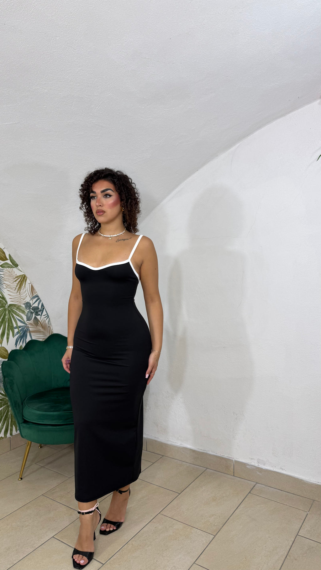 Dress Bicolor in Lycra