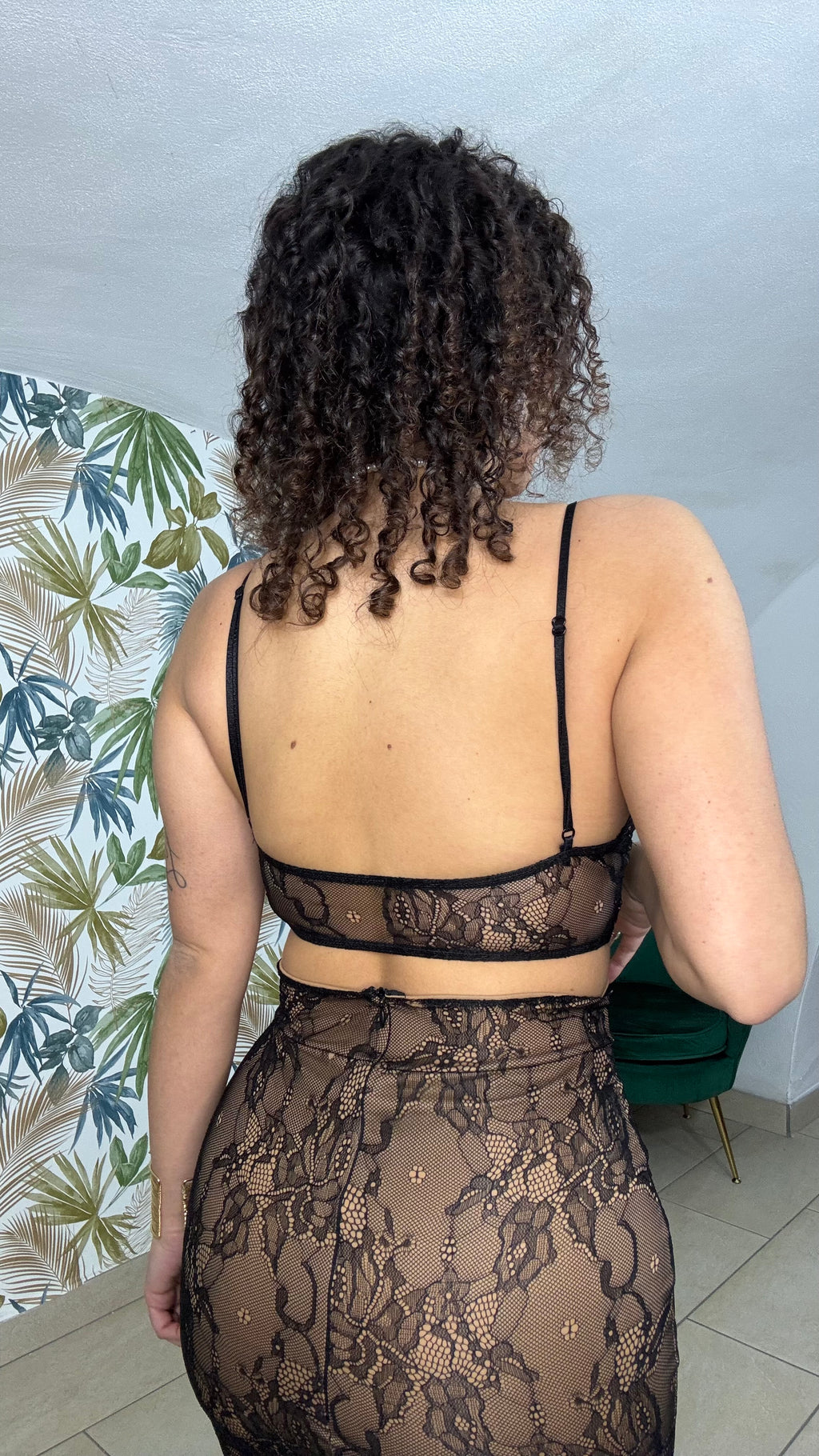 CordSet Gonna e Bralette in Pizzo
