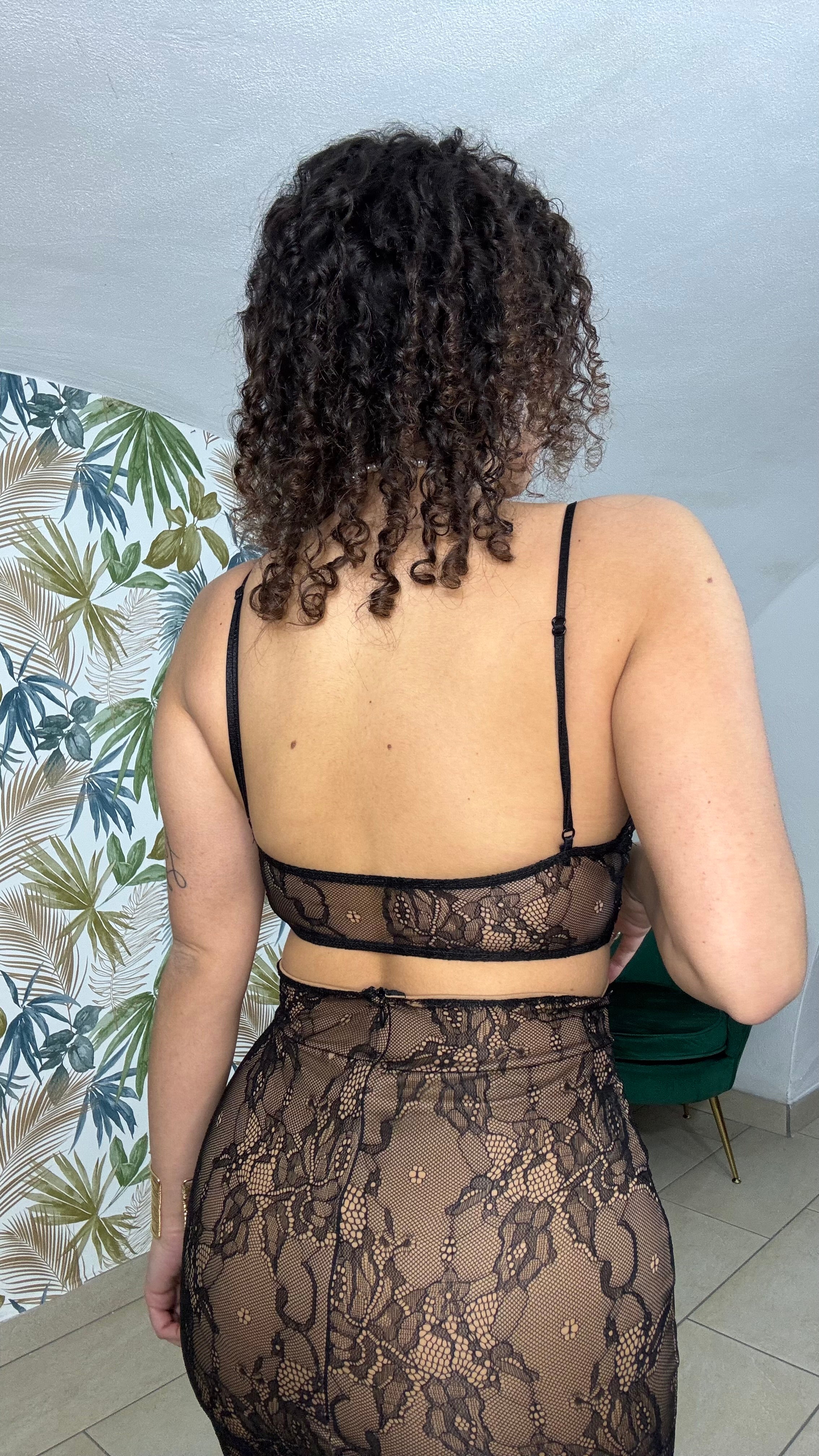 CordSet Gonna e Bralette in Pizzo