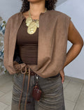 Gilet Camoscio JustWest