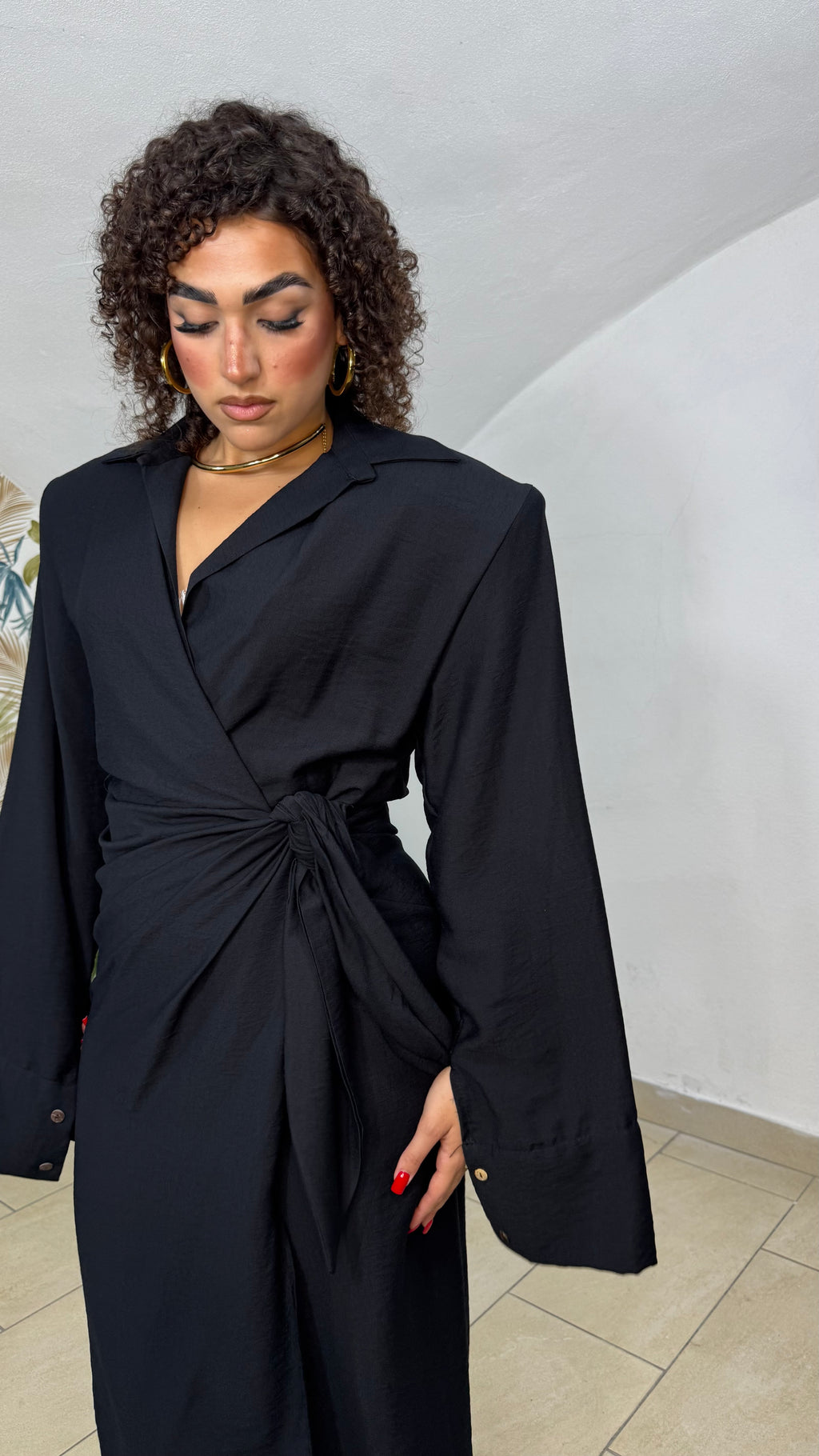 Dress Portafoglio in Lino