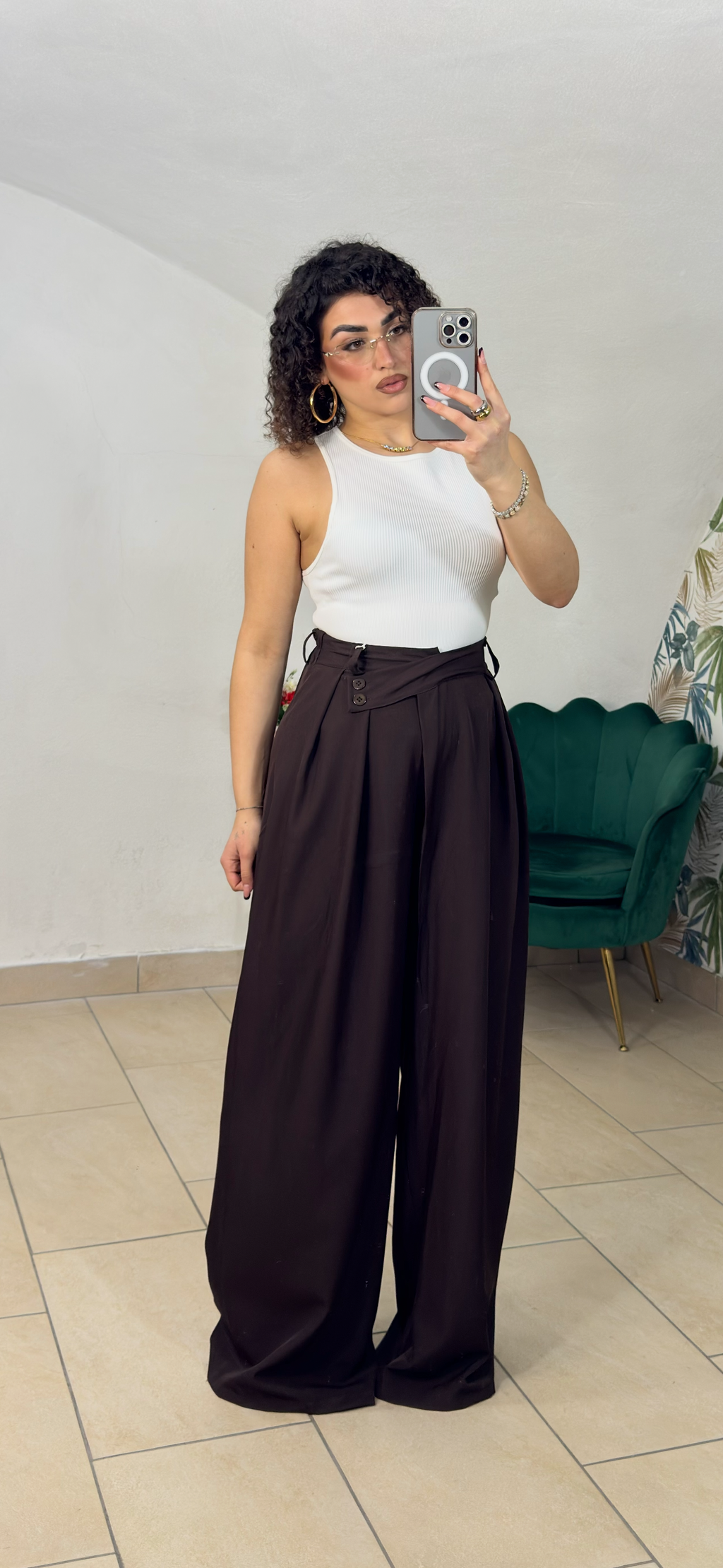 Panta Palazzo Brown